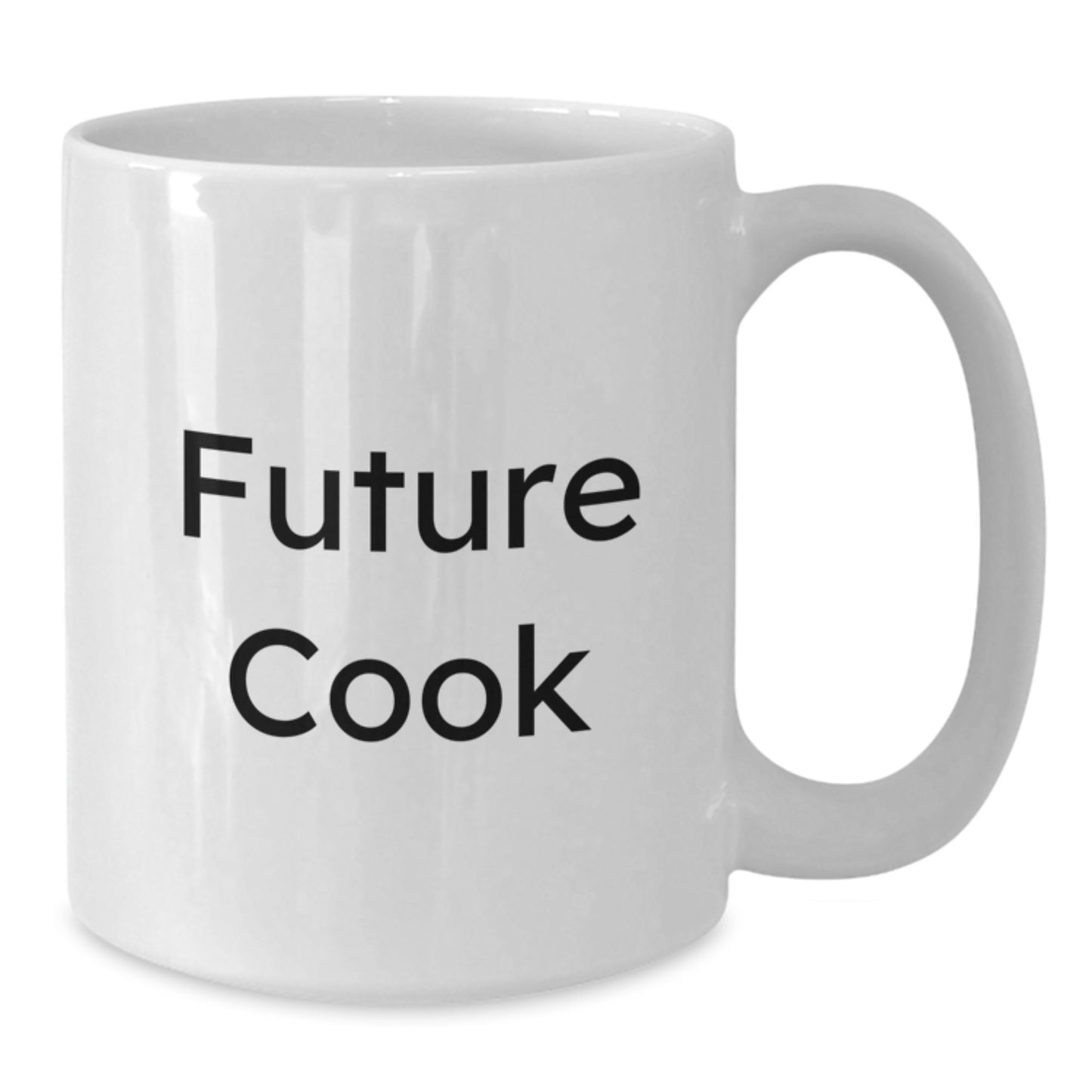 Funny Future Cook Mug, Gift for the Cook in Your Life, White Coffee Mug with 11oz or 15oz Capacity - Additional