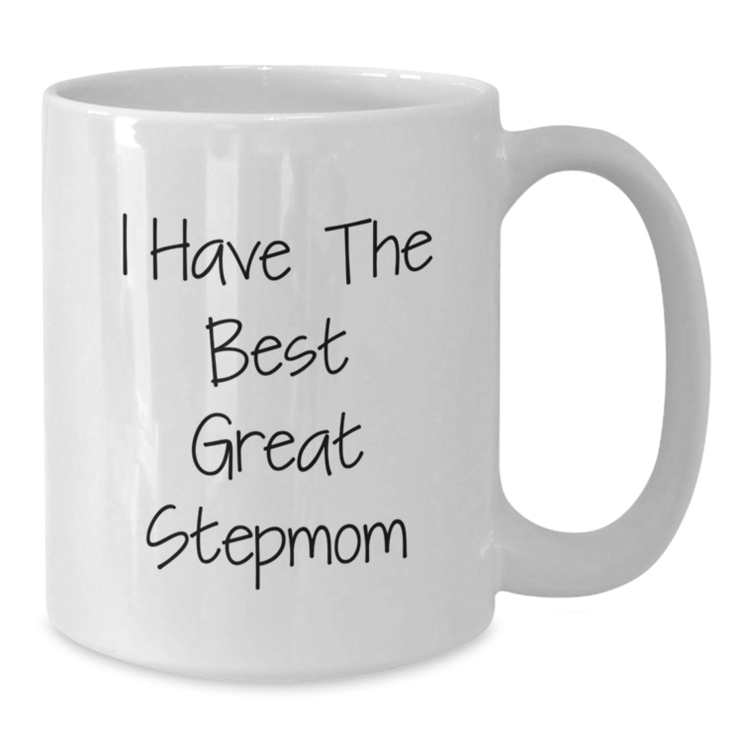 Funny Stepmom Gifts from Family - White Coffee Mug for Stepmom - Inspirational Quote for Great Stepmom - Additional