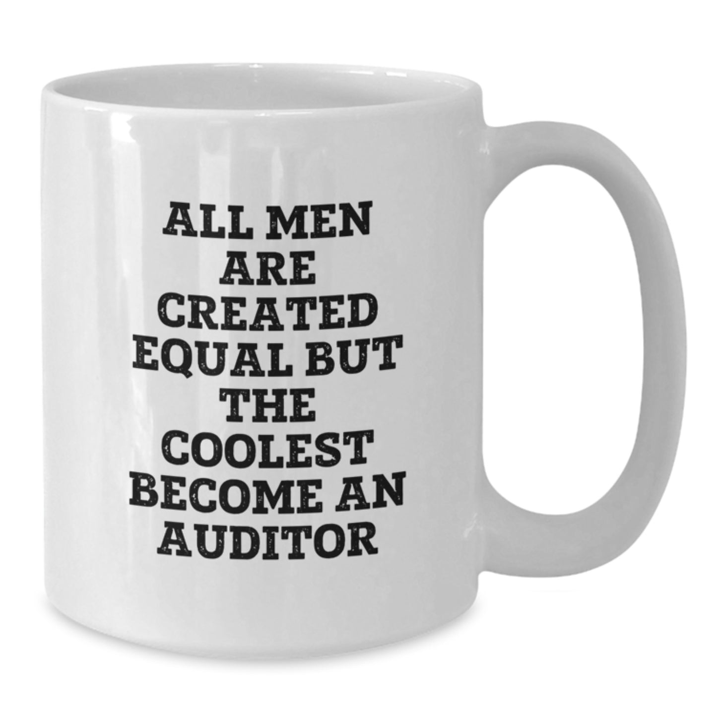 Funny Auditor Gifts for Men Friends Family Christmas Unique White Coffee Mug - Additional