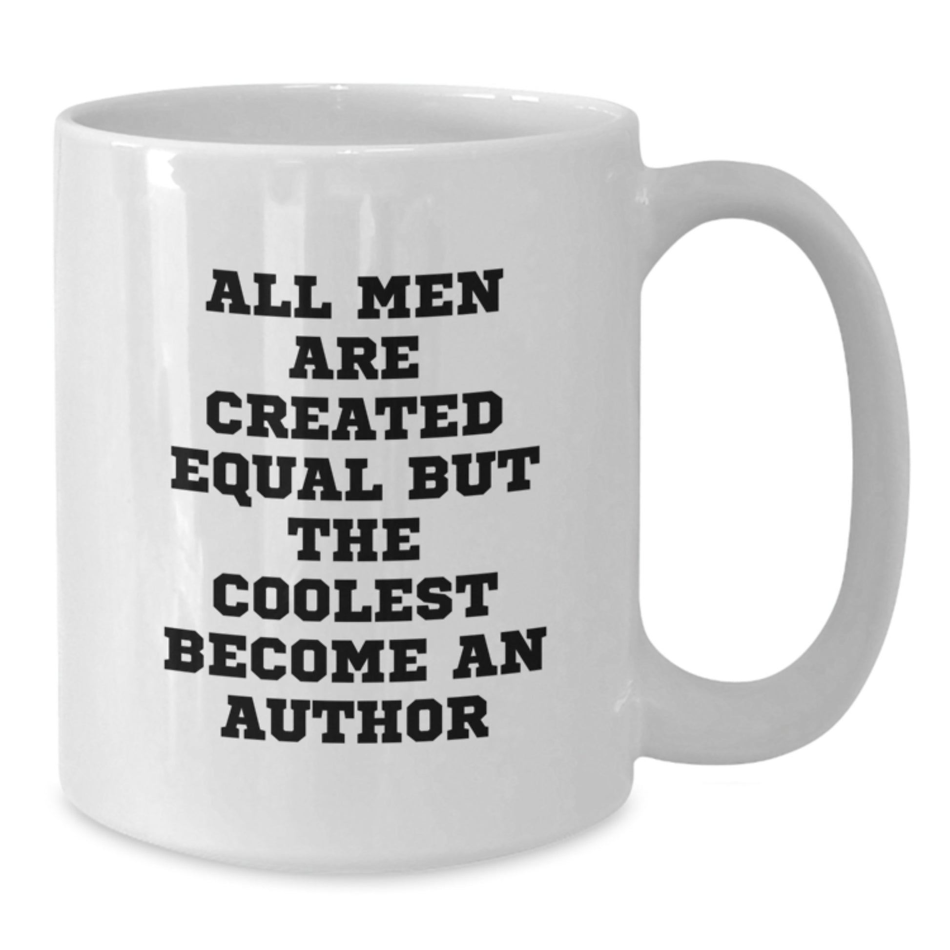 Funny Author Quotes Gifts for Author Friends Mother's Day Unique White Coffee Mug - Additional
