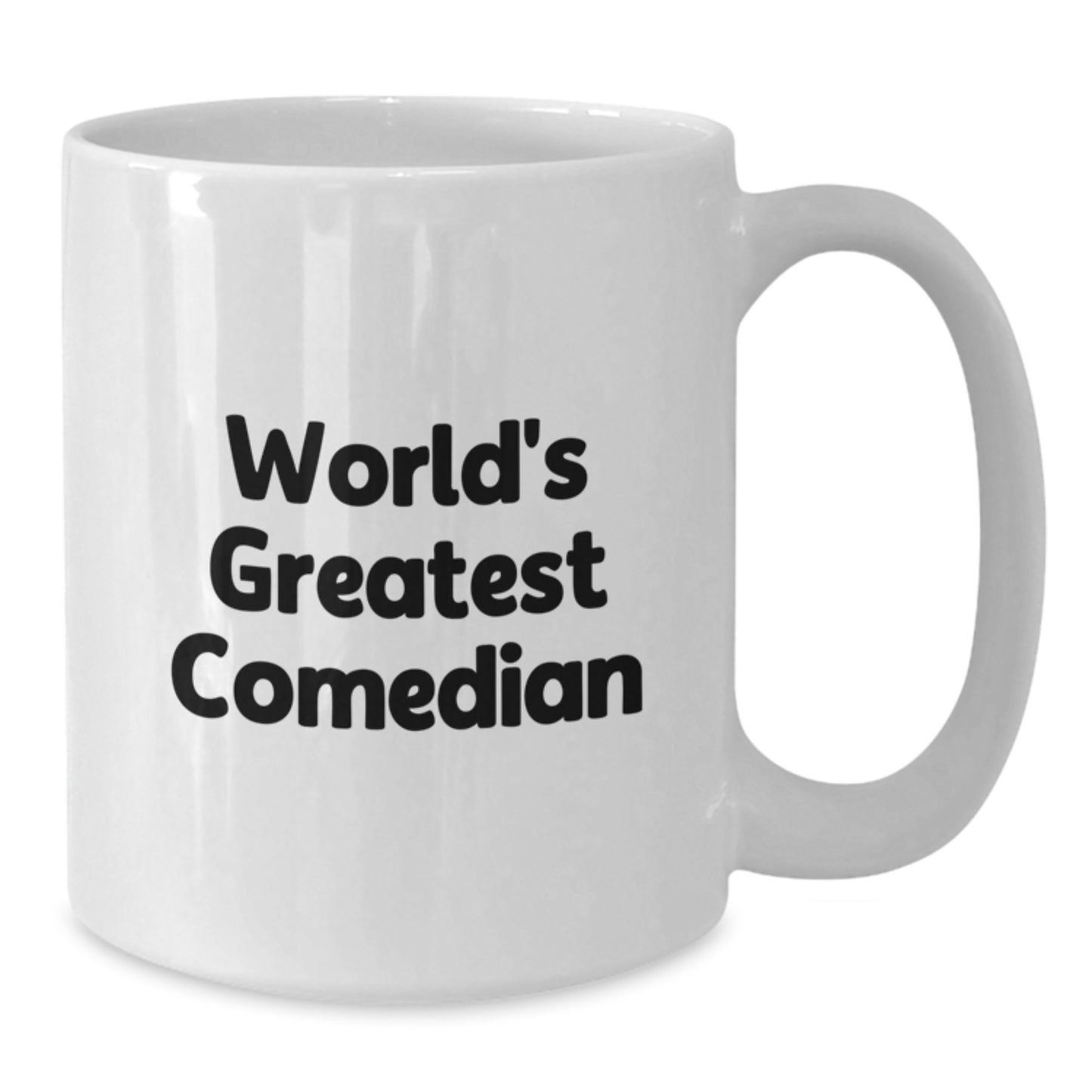 Funny Comedian White Coffee Mug Gifts from Friends or Family for Graduation Unique Comedian Lover - Additional