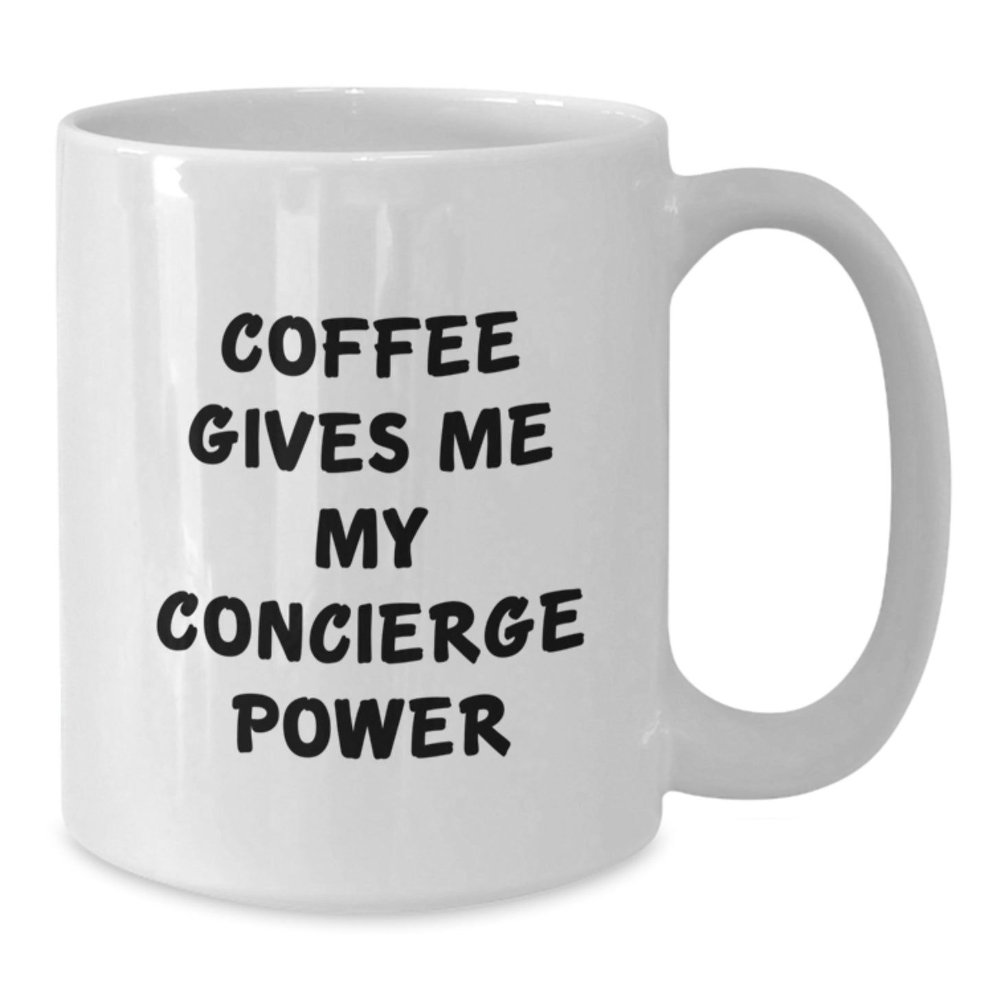 Graduation Unique Gifts for the Concierge Lover - Funny Quote - White Coffee Mug, Gifts from Family to Family, Friends to Graduates - Additional
