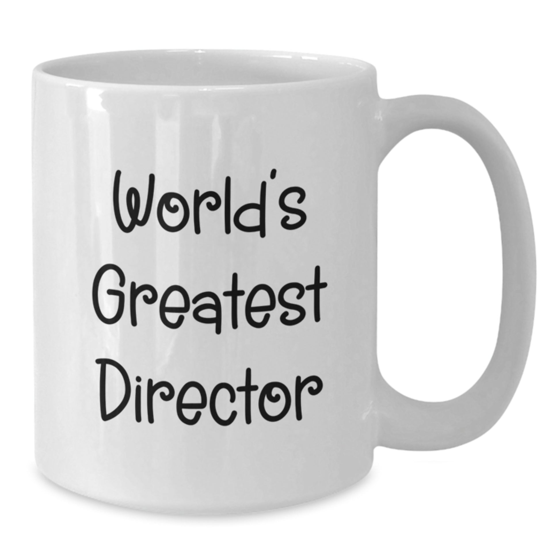 Funny World's Greatest Director White Coffee Mugs Gifts from Friends for Birthday - Additional