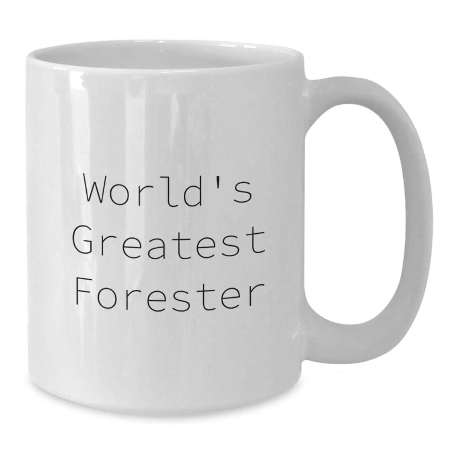 Forester Keepsake Ceramic White Coffee Mug for Him Birthday Gift - Additional