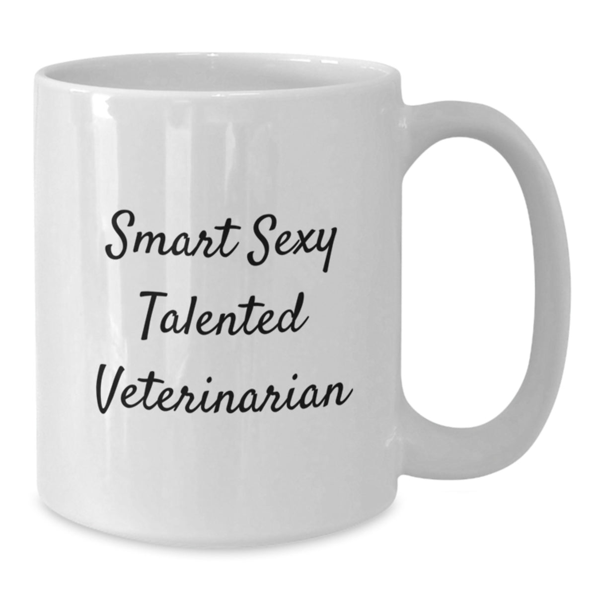 Funny Veterinarian Quotes Gifts from Women, Unique Valentine's Gifts for Veterinarians, White Ceramic Coffee Mug 15oz - Additional