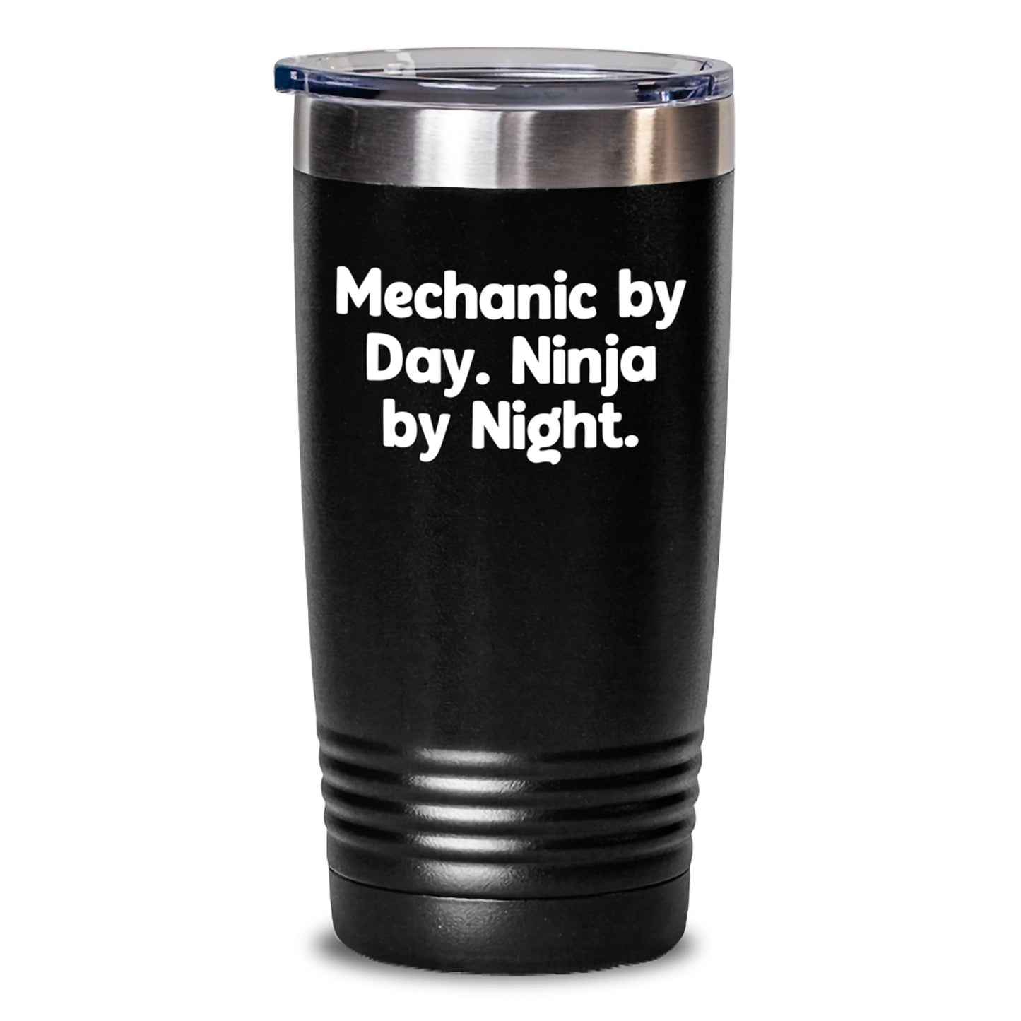 Mechanic Gifts from Friends, Unique Christmas Unique Gifts for Mechanic, Funny Tumbler for Men - Main