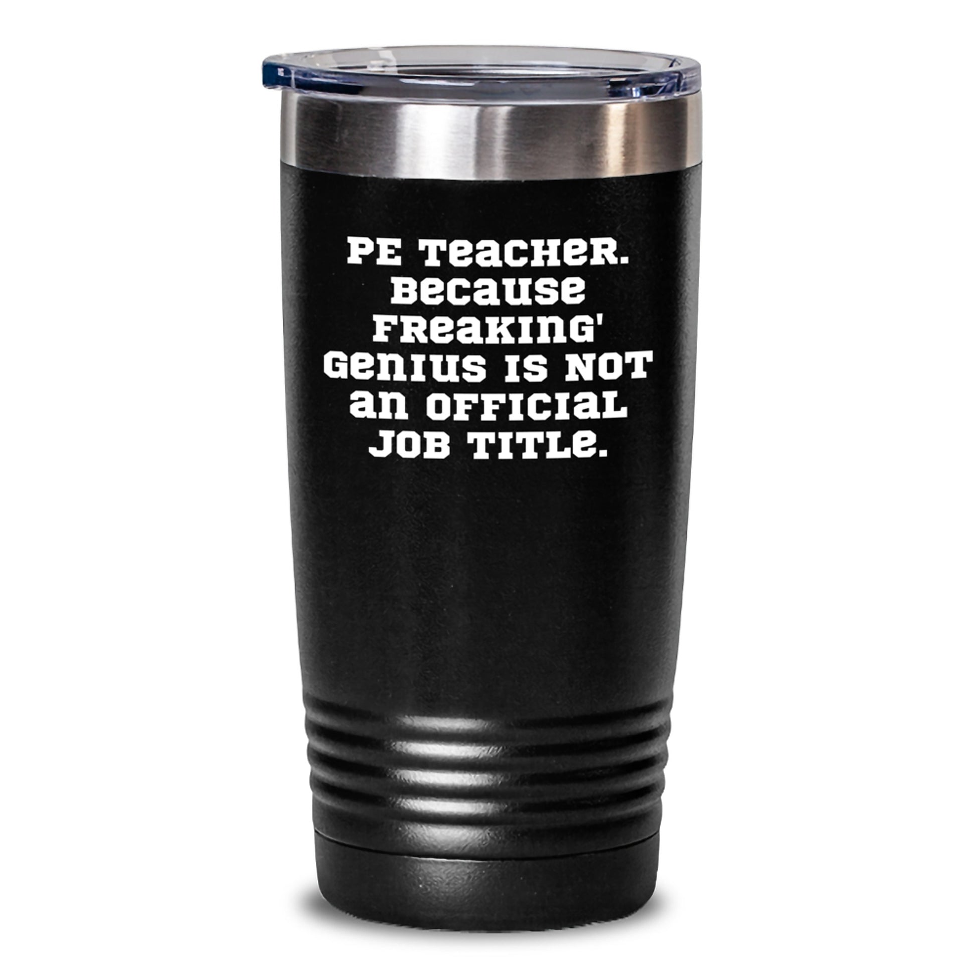 Funny PE Teacher Gifts from Mom for Men Women Christmas Unique Tumblers - Main