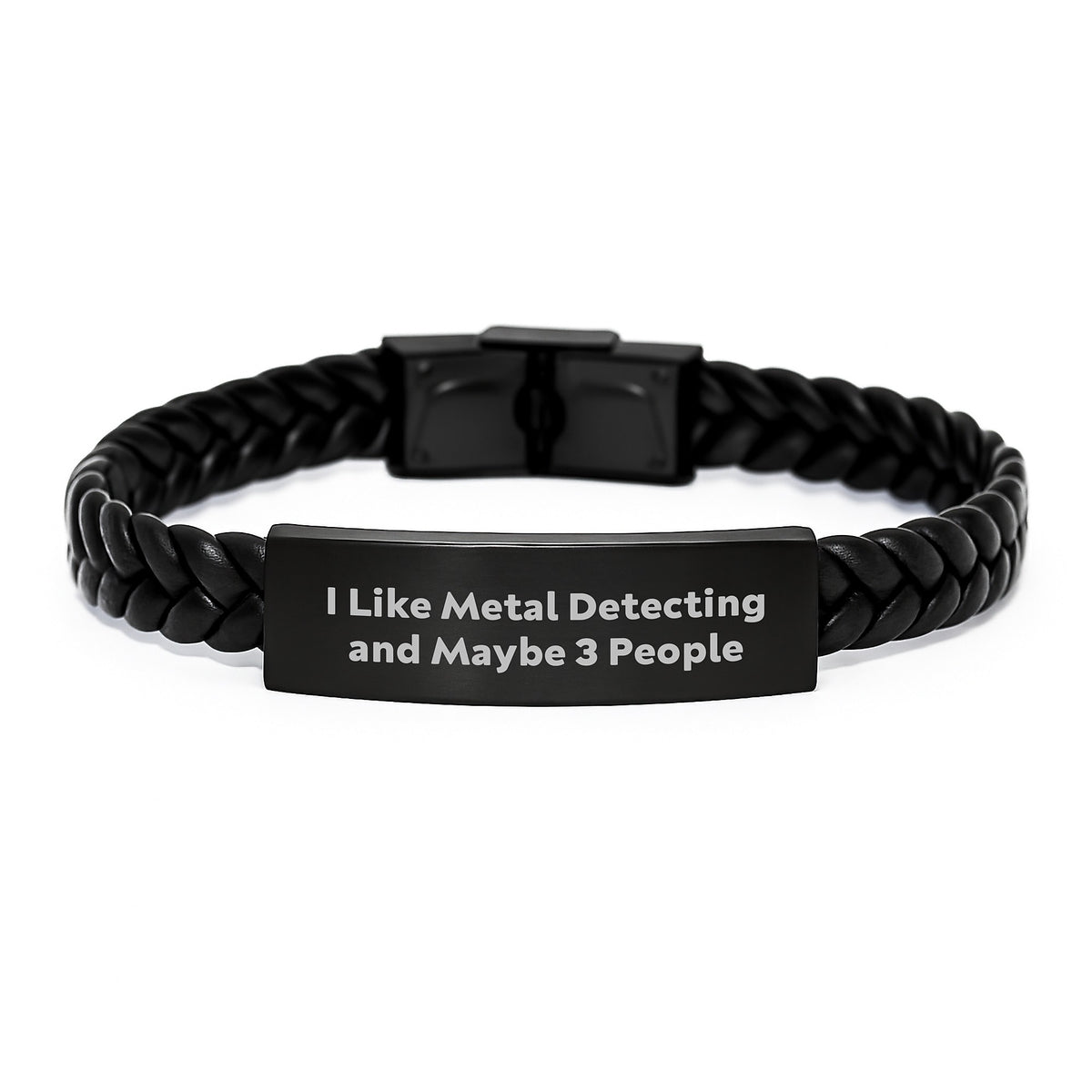 Metal Detecting Gift for Him - I Like Metal Detecting Keepsake Bracelet - Image 1
