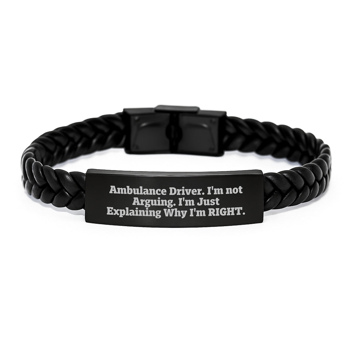 Christmas Gift for Her - A Righteous Ambulance Driver Bracelet Present - Image 1