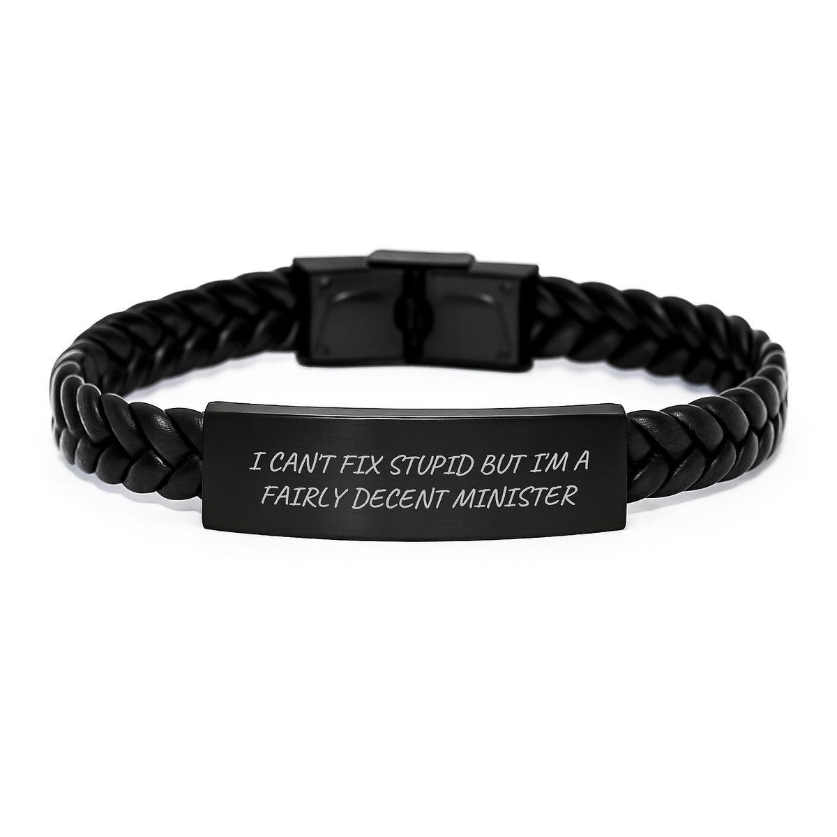 Christmas Gift for Her - Minister Bracelet with a Humorous Present - Image 1