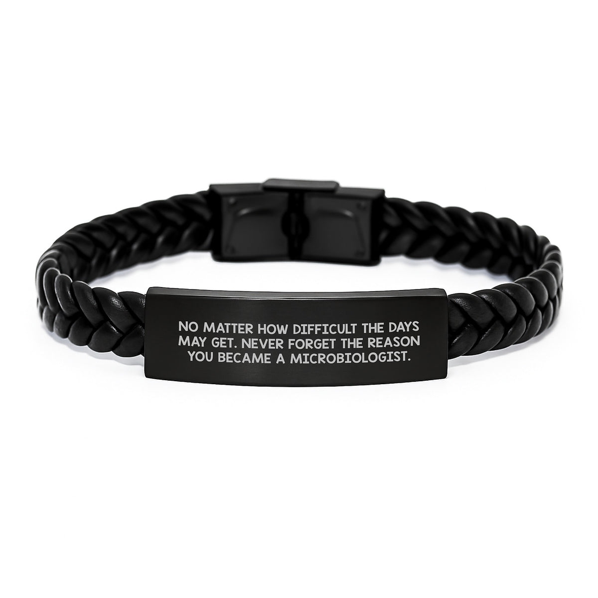 Microbiologist Keepsake Bracelet Gift for Him - Inspiring Reminder - Image 1