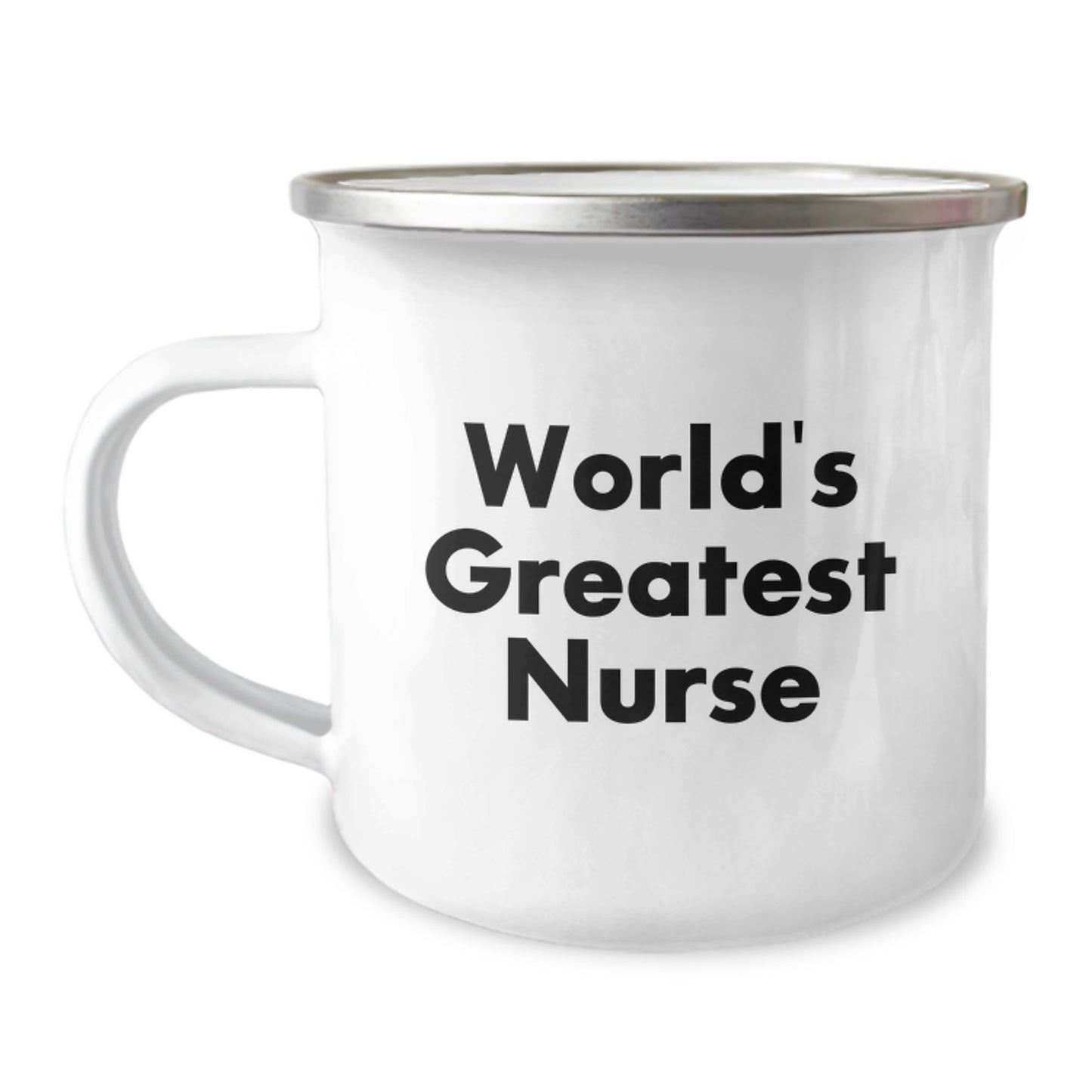 Funny World's Greatest Nurse Gifts for Her, Nurse Camping Mug Christmas Unique Gifts from Family to Friends - Image 1