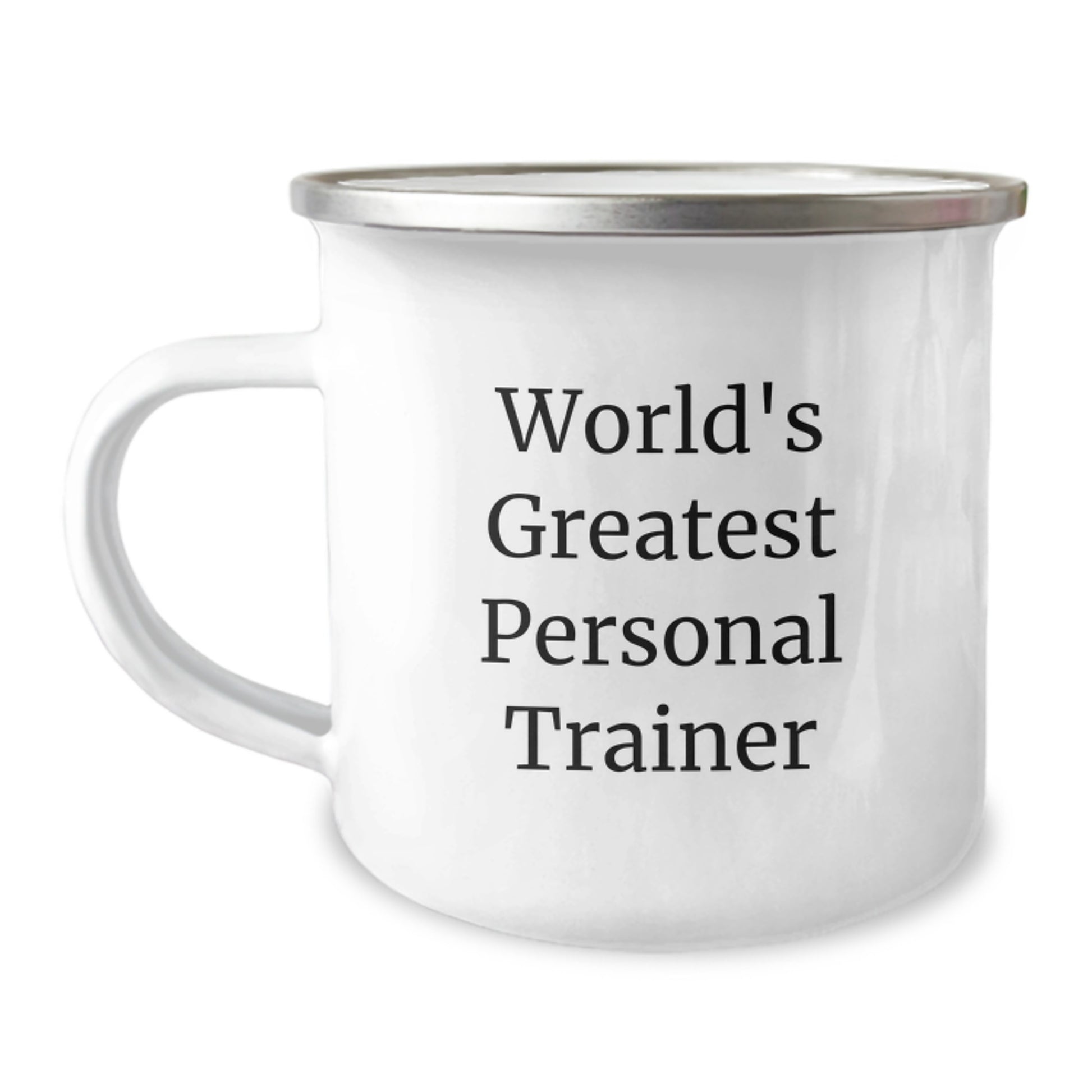 Personal Trainer Funny Mugs Gifts from Men Friends for Valentine's Unique Camping Mug - Image 1