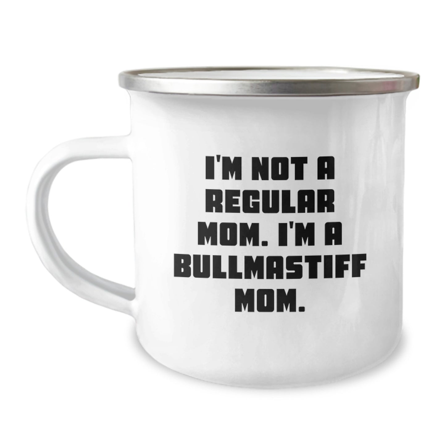 Bullmastiff Mom Funny Camping Mug Gifts for Bullmastiff Dog Lovers, Mom Graduation Unique Gifts from Family to Family - Image 1