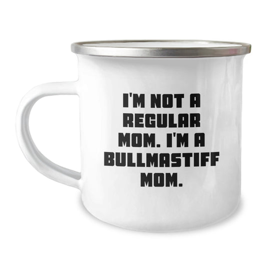 Bullmastiff Mom Funny Camping Mug Gifts for Bullmastiff Dog Lovers, Mom Graduation Unique Gifts from Family to Family - Image 1
