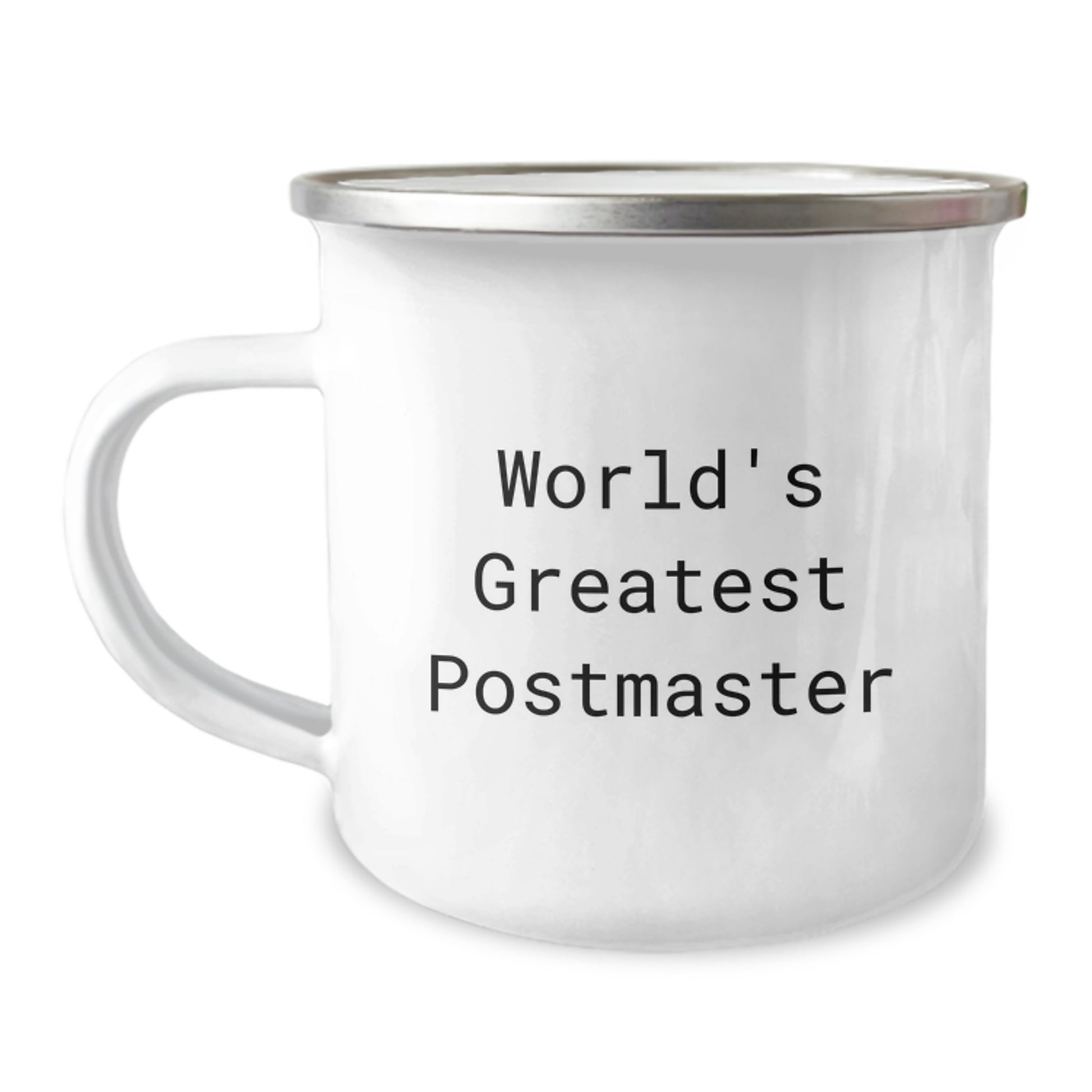 Funny World's Greatest Postmaster Gifts for Men Postmaster Camping Mug, Perfect Christmas Unique Gifts from Friends to Family - Image 1