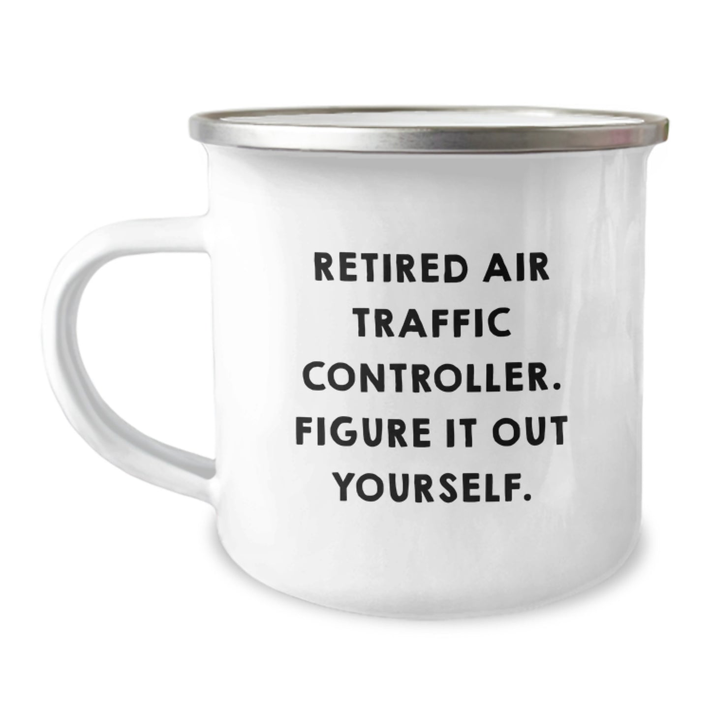 Funny Air Traffic Controller Camping Mug Gifts for Men from Friends - Birthday Unique Gift Ideas for Air Traffic Controller Enthusiast - Image 1