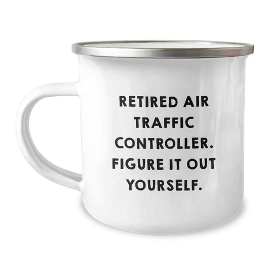 Funny Air Traffic Controller Camping Mug Gifts for Men from Friends - Birthday Unique Gift Ideas for Air Traffic Controller Enthusiast - Image 1