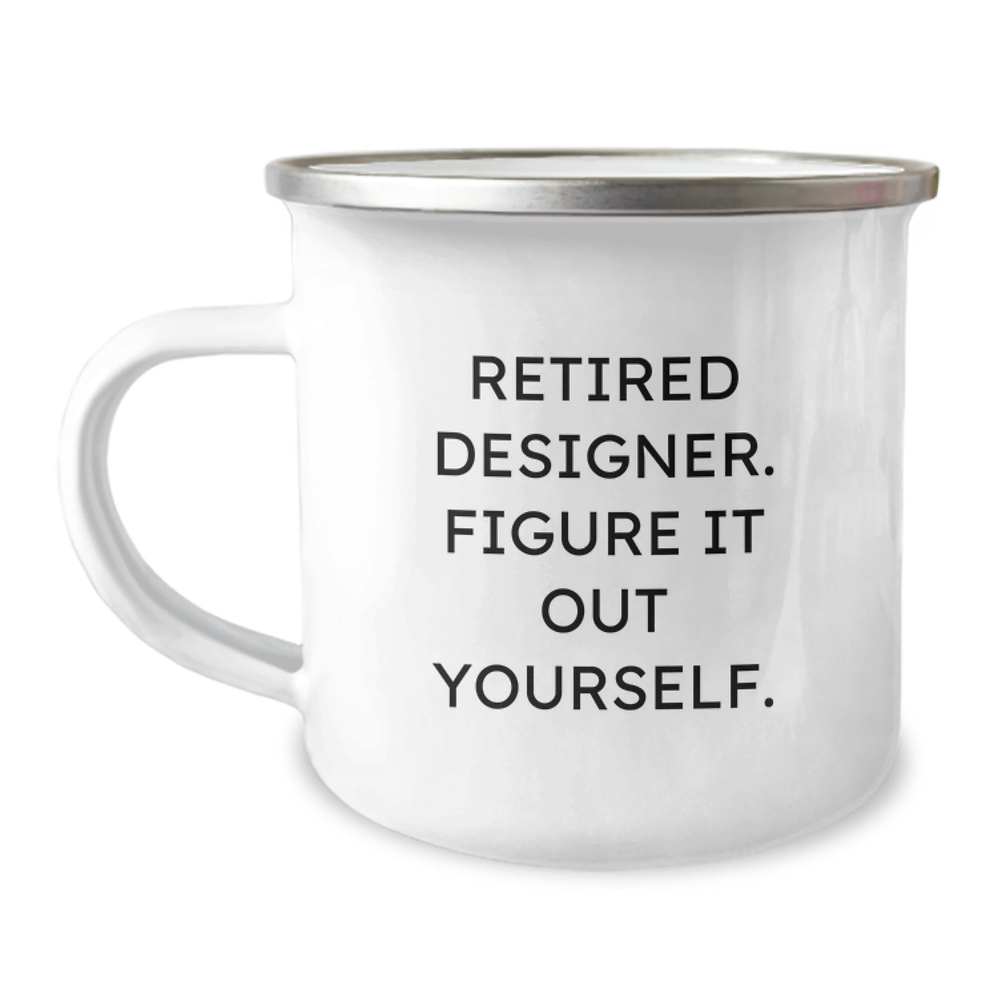 Funny Designer Gifts from Friends Birthday Unique Gifts for Men - Retired Designer Mugs with Inspirational Quote - Image 1
