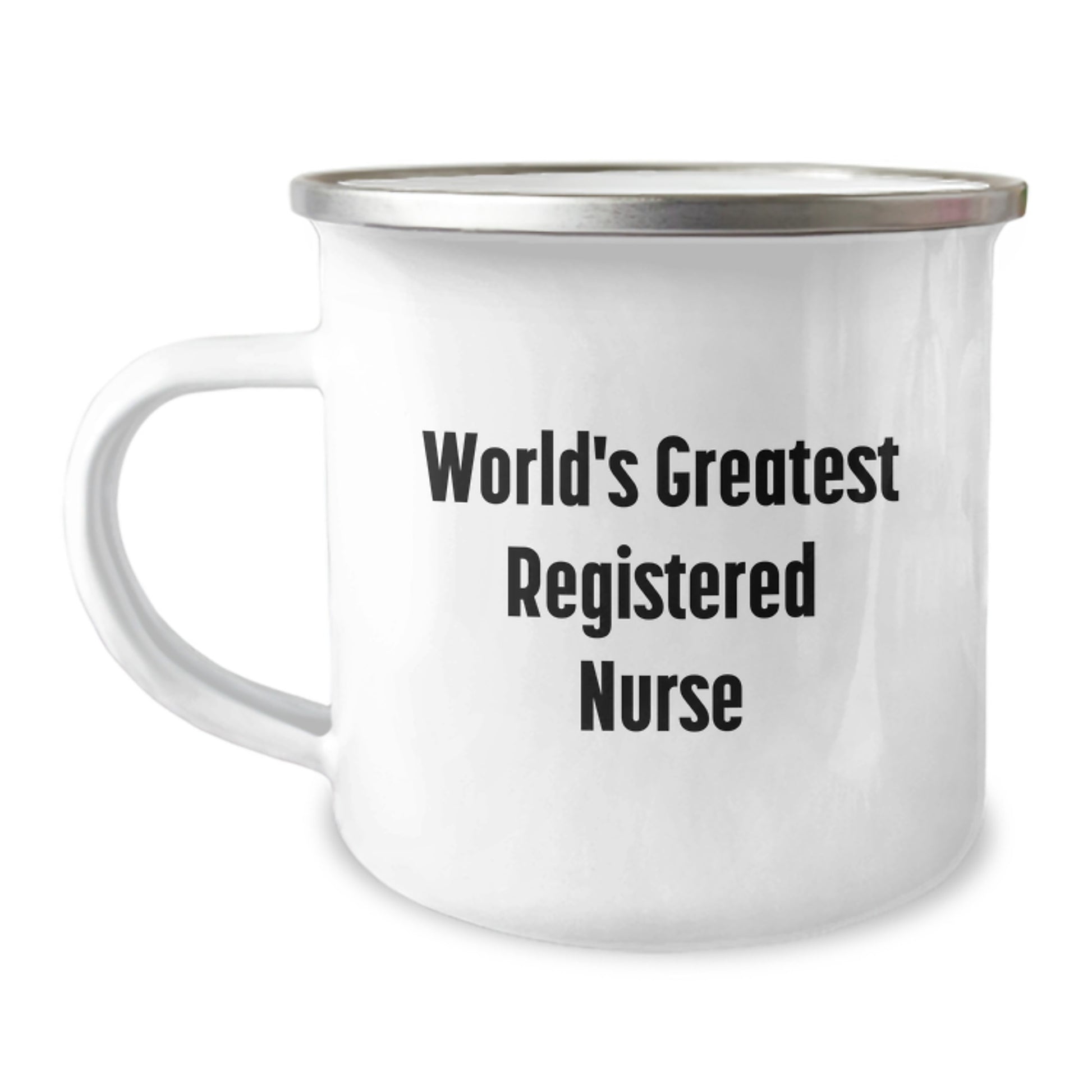 Funny World's Greatest Registered Nurse Gifts for Registered Nurse Camping Mug - Best Christmas Unique Gifts - Image 1