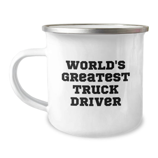 Funny Truck Driver Gifts - World's Greatest Mug for Men, Unique Camping Mug for Christmas Unique Gifts from Friends, Family, Coworkers - Image 1