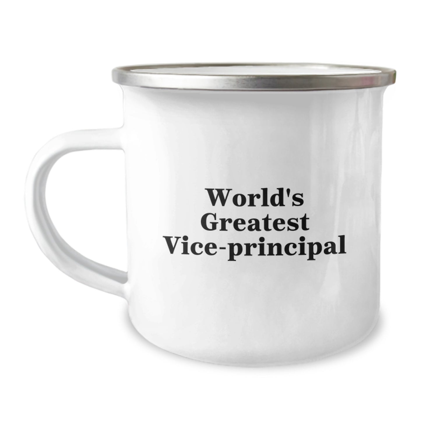 Funny Vice Principal Gifts, World's Greatest Vice Principal Camping Mug for Men, Valentine's Unique Gifts from Friends to Vice Principal, Great Coffee Mugs for Vice Principal - Image 1