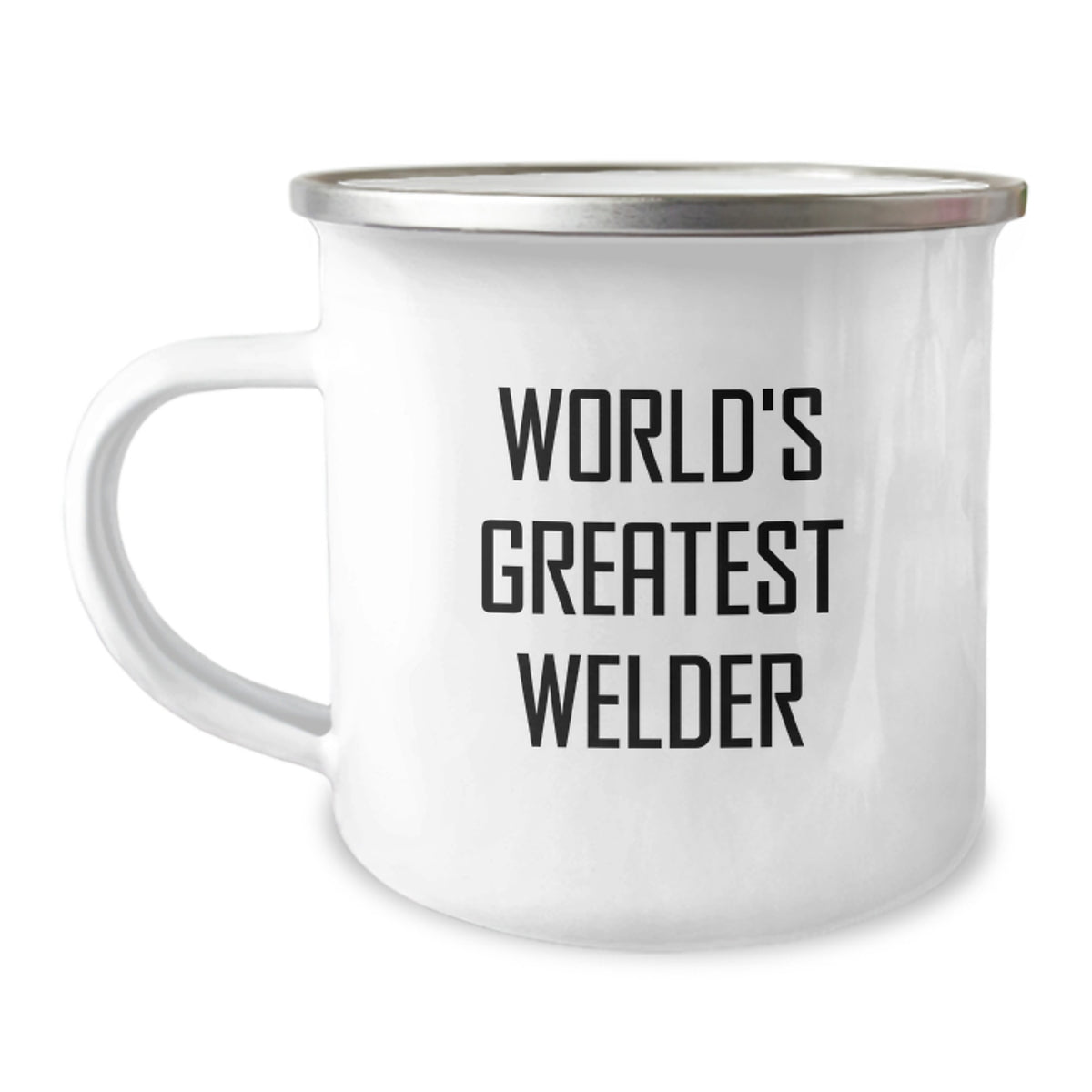 Christmas Gift for Her World's Greatest Welder Camping Mug Present - Image 1