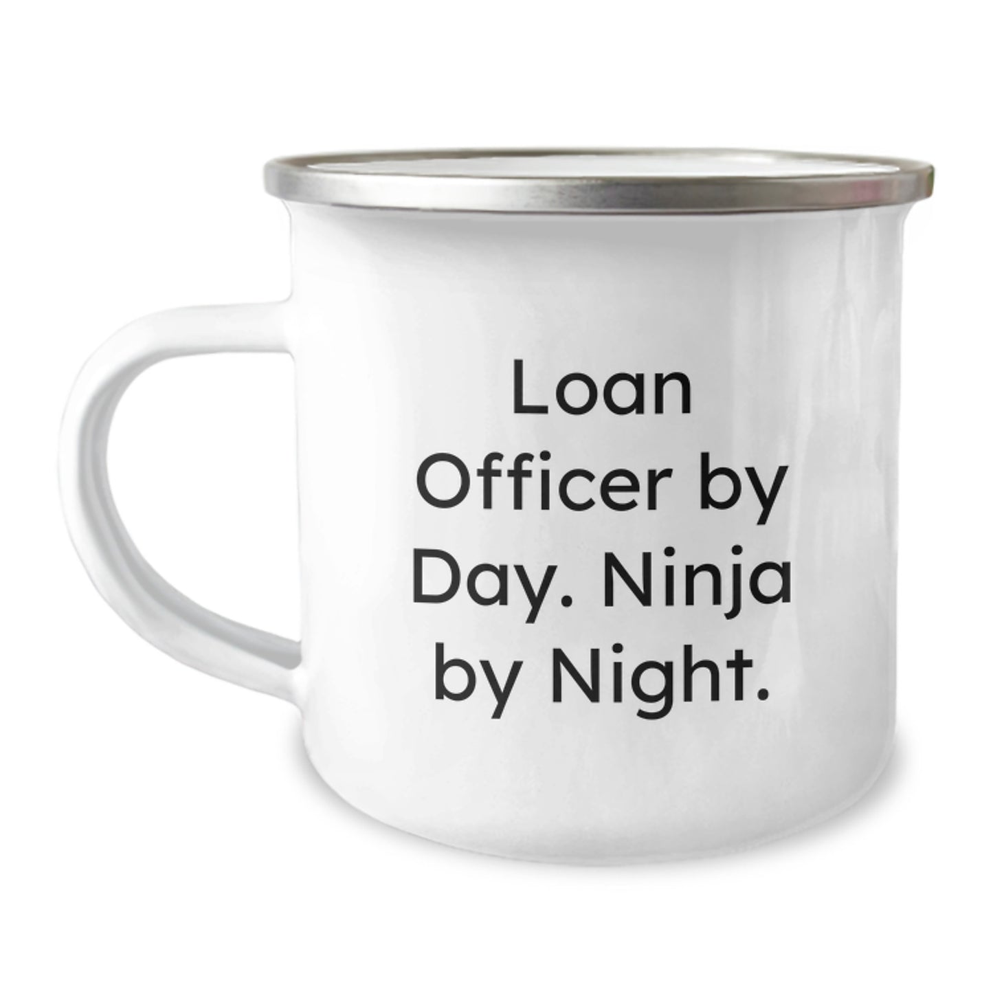 Loan Officer Christmas Unique Gifts from Friends, Funny Quote 'Loan Officer By Day. Ninja By Night.' Gifts for Loan Officer - Image 1