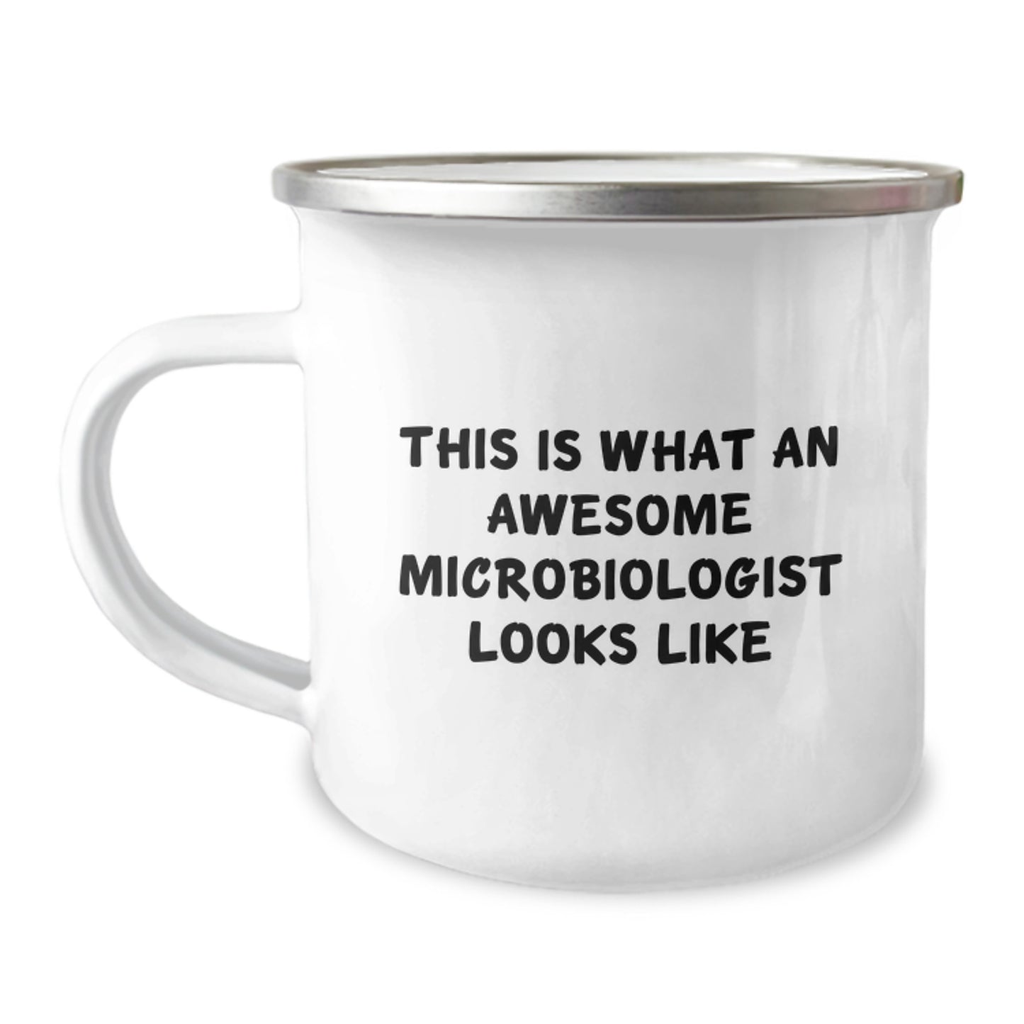 Funny Microbiologist Gifts for Men, Women, Friends, Coworkers, or Family - This Is What An Awesome Microbiologist Looks Like Ceramic Camping Mug for Graduation Unique Gifts - Image 1