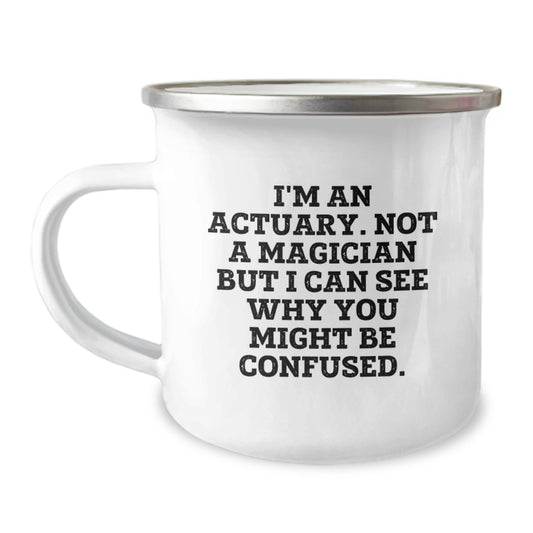 Actuary Gifts Funny Quote Christmas Unique Presents for Actuary Friends and Family from Men - Image 1