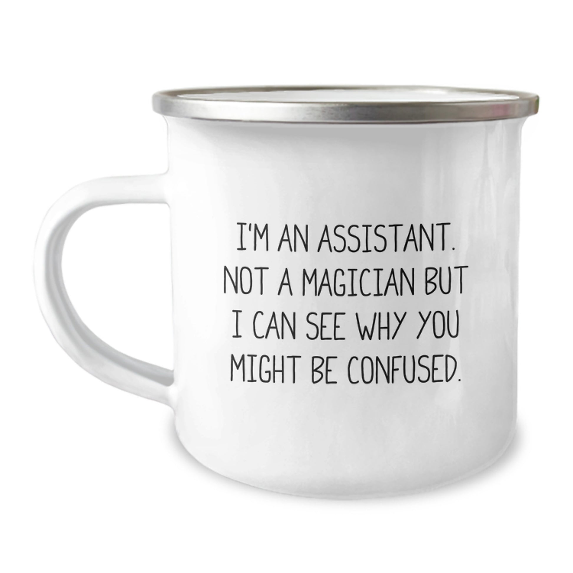 Personalized Assistant Funny Camping Mug Gifts from Friends to Assistant for Graduation Unique Occasions - Image 1