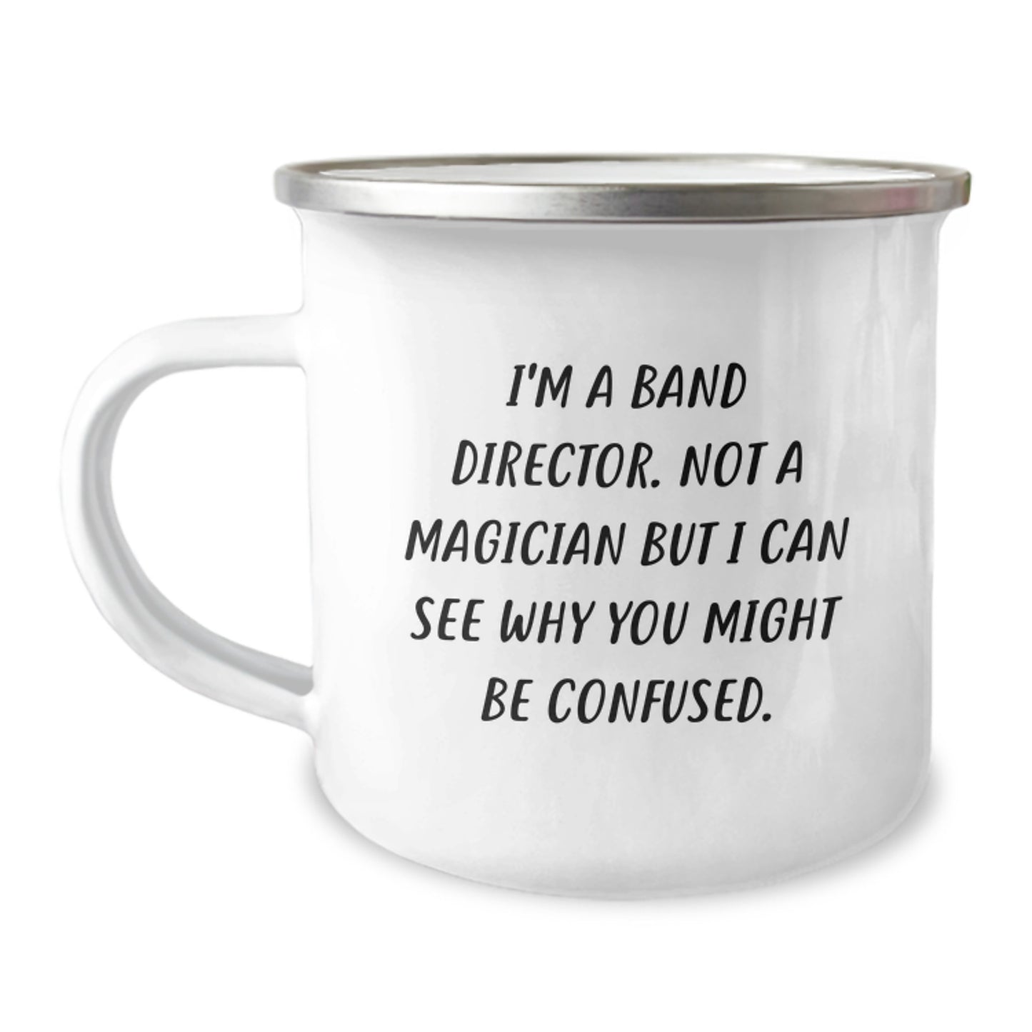 Funny Band Director Gifts from Friends - I'm A Band Director, Unique Graduation Unique Gifts for Band Directors, Camping Mug for Music Lovers - Image 1