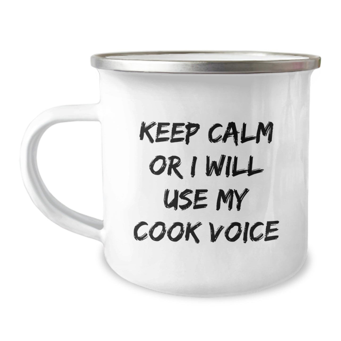 Funny Cook Gifts for Him from Men, Unique Camping Mug for Valentine's - Image 1