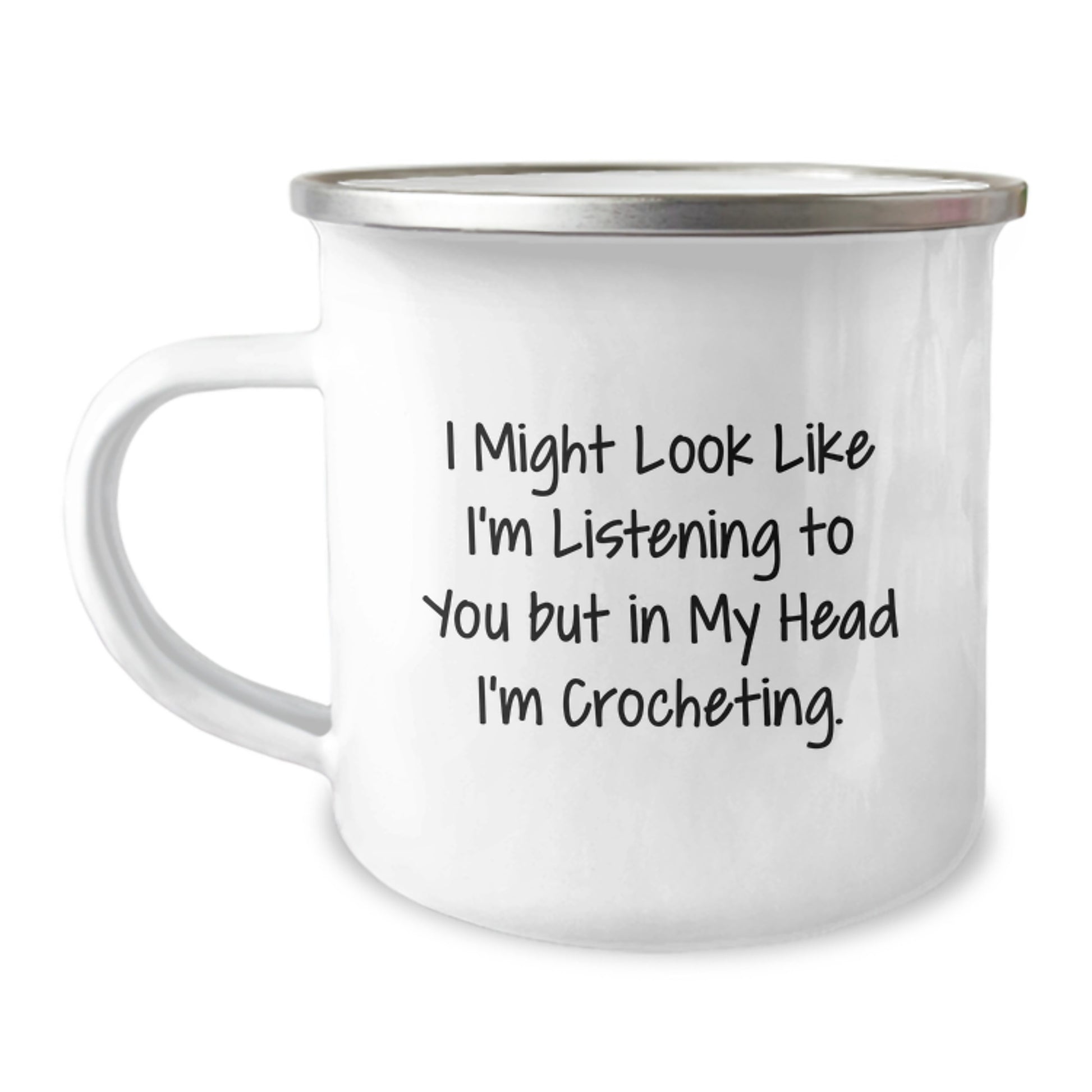 Funny Crocheting Gifts for Men, Women, Friends, or Family - Valentine's Unique Coffee Mugs for Crocheting Enthusiasts, Camping Mug with Inspirational Quote - Gifts from Loved Ones - Image 1