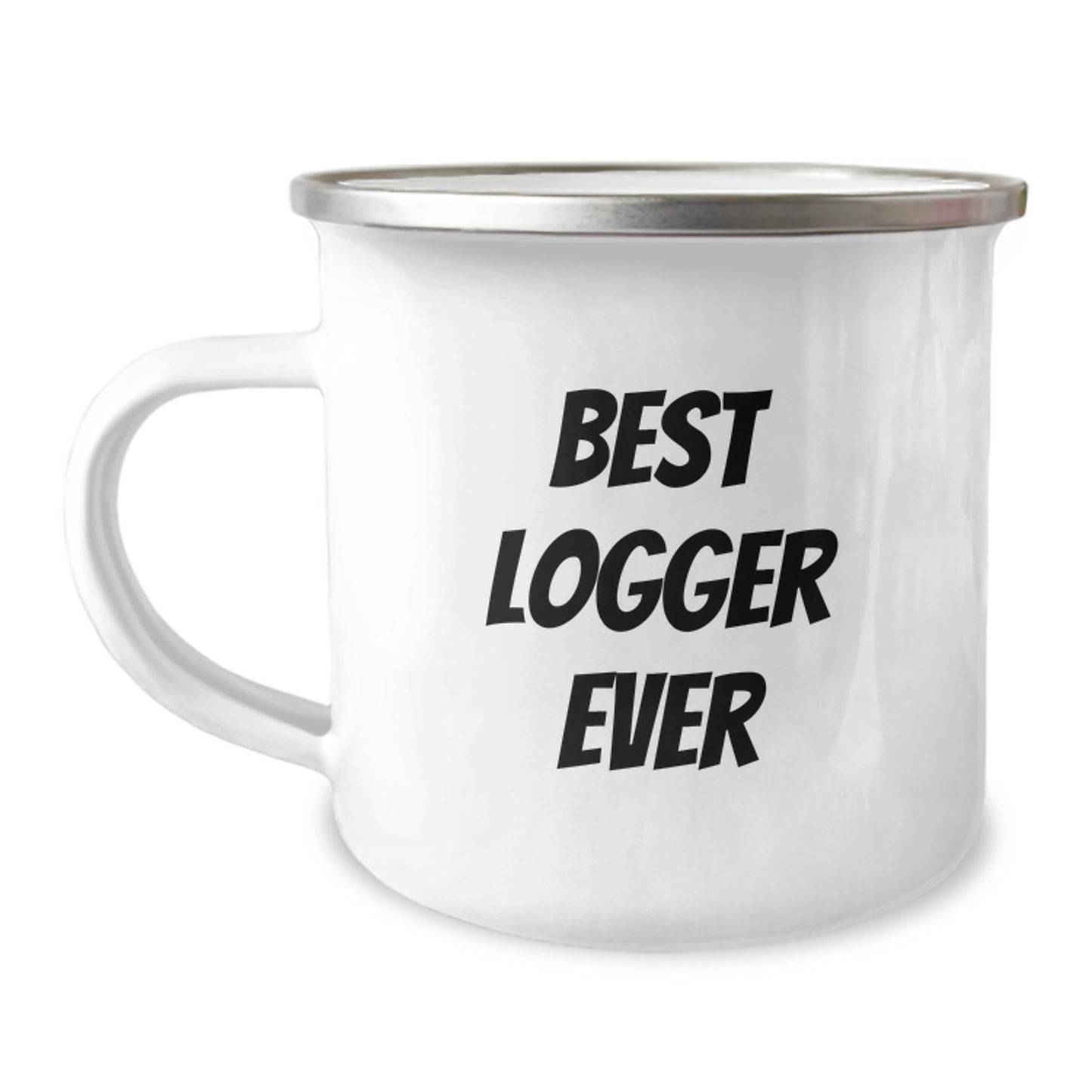 Funny Logger Gifts from Friends, Best Logger Ever Birthday Unique Gifts for Men, Women, and Family - Logger Camping Mug - Image 1