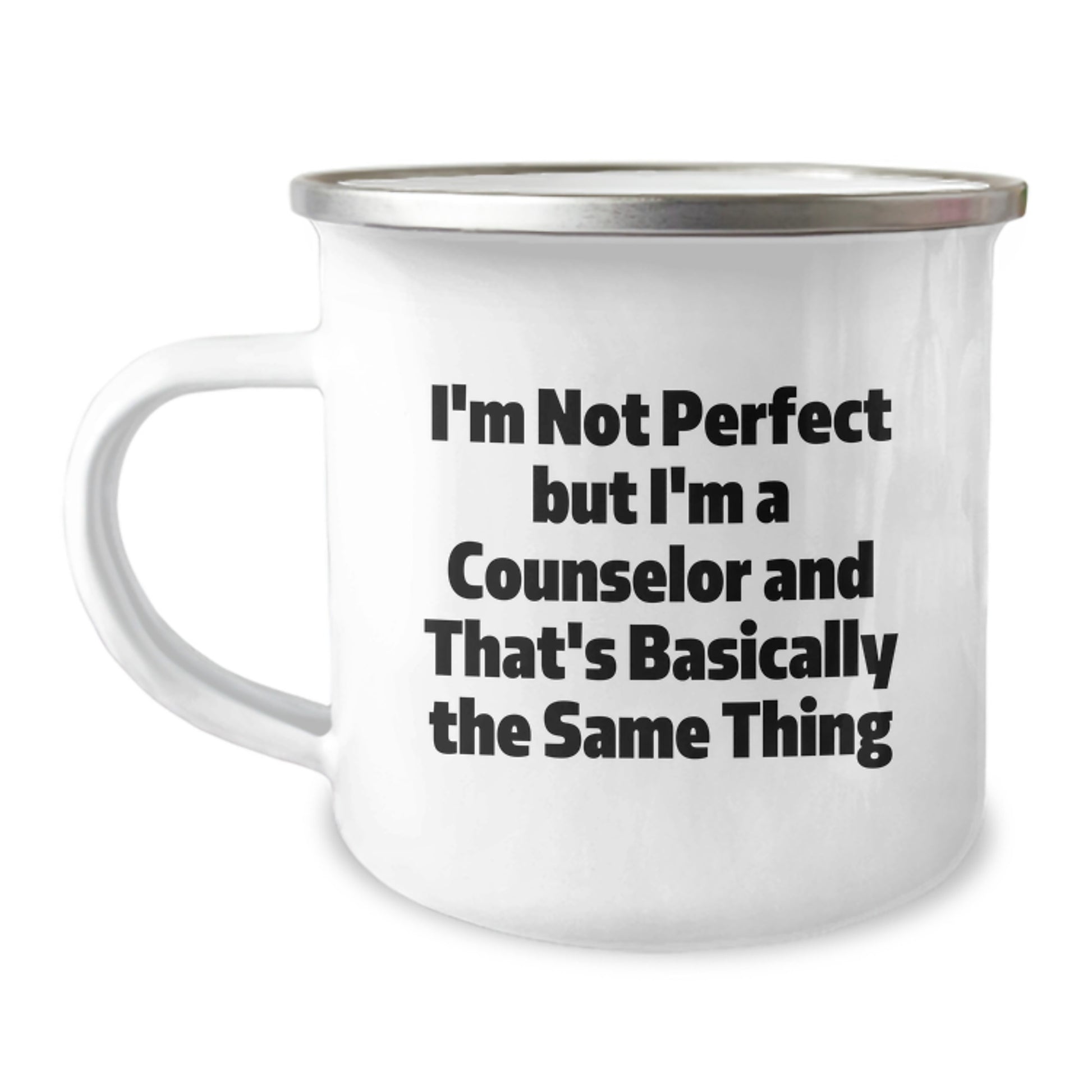 Funny Counselor Gifts from Men to Women, Unique Christmas Memorable Presents for Counselor Friends and Family, Camping Mug with Inspirational Quote - Image 1
