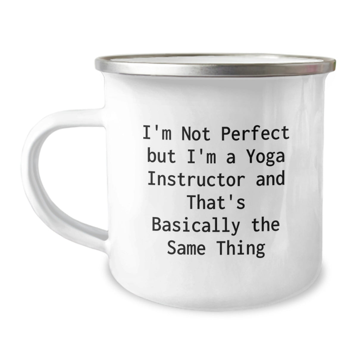 Funny Yoga Instructor Gifts from Friends for Yoga Instructors Birthday Unique Mugs for Camping - Image 1