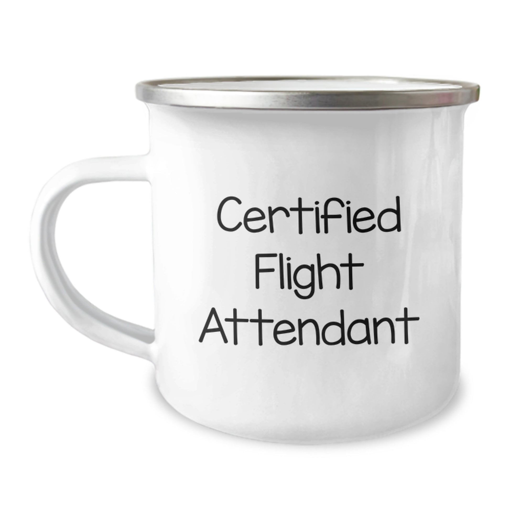 Funny Gifts from Friends for Flight Attendant - Unique Christmas Unique Gifts for Camping Mug - Image 1