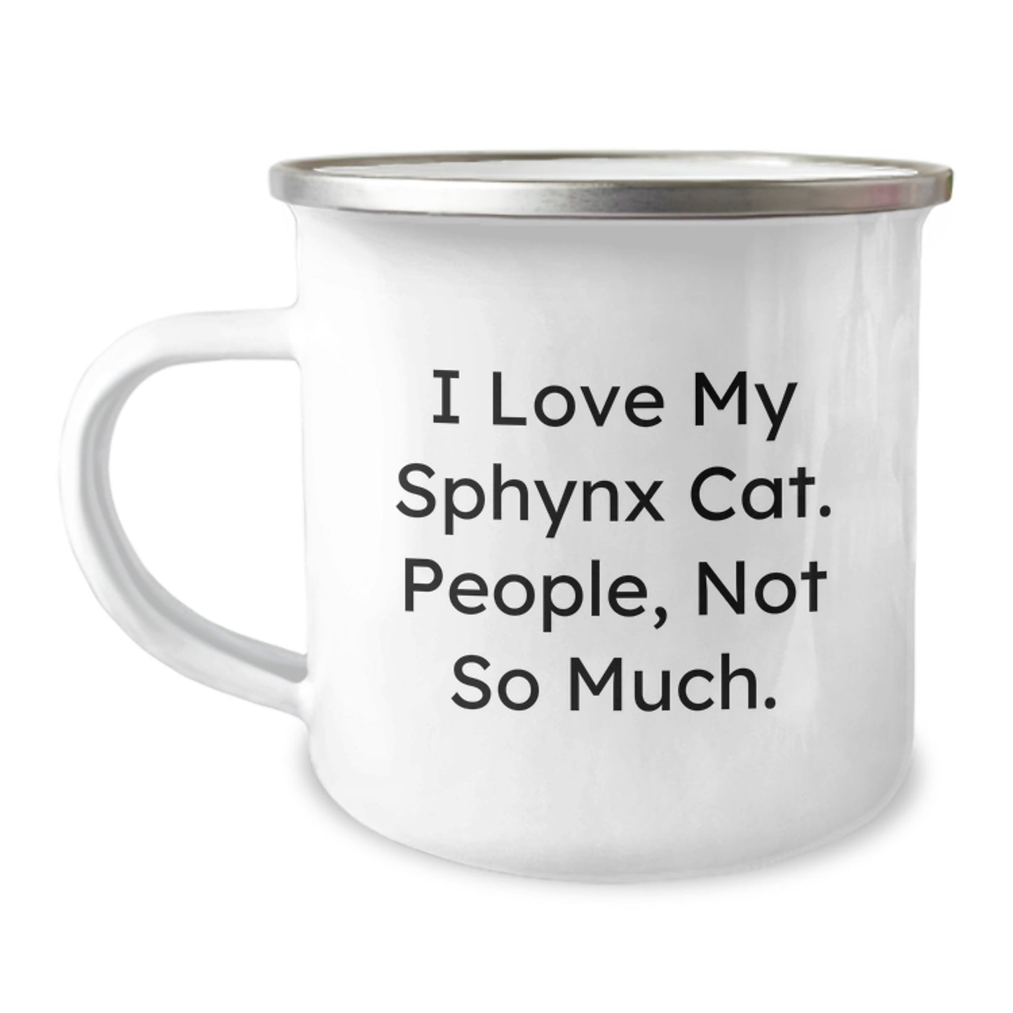 Sphynx Cat Lover Camping Mug Gifts from Family Friends Funny Quote Sphynx Cat Christmas Unique Ideas - Image 1