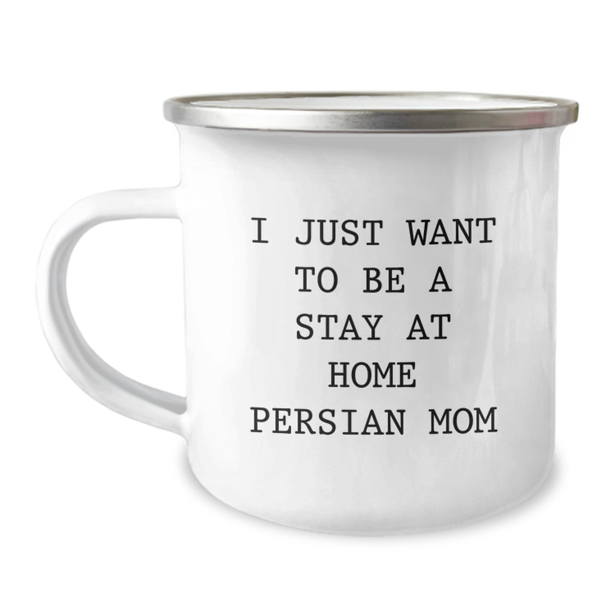 Funny Persian Cat Mom Christmas Camping Mug Gifts from Family to Friends, Christmas Unique Gifts for Persian Cat Lovers, Personalized Camping Mug for Mom's Love - Image 1