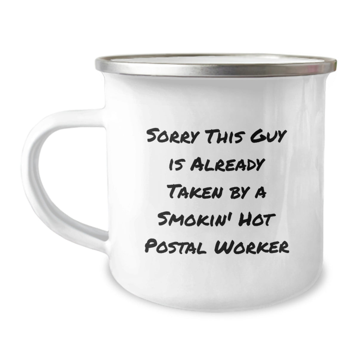 Funny Postal Worker Gifts for Men, Unique Camping Mug for Postal Worker, Christmas Unique Gifts from Friends, Coworkers, or Family - Image 1