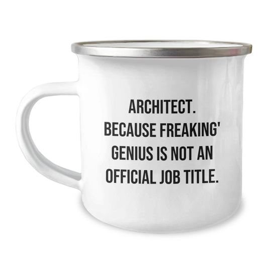 Architects, We Heart Camping Mugs, Funny Quote Gifts from Friends to Family Members, Valentine's Unique Gifts for Men and Women - Image 1