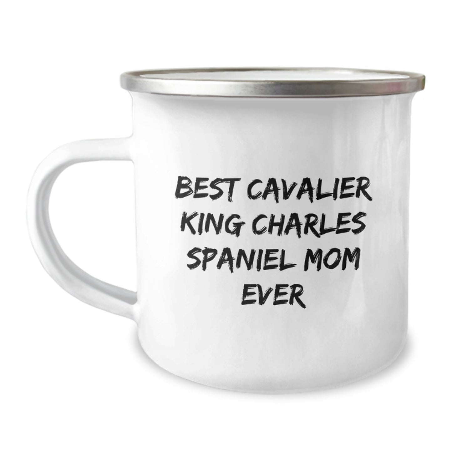 Cavalier King Charles Spaniel Dog Lover Gifts from Mom, Funny Birthday Unique Gifts for Cavalier King Charles Spaniel Dog Dad, Camping Mug - Image 1