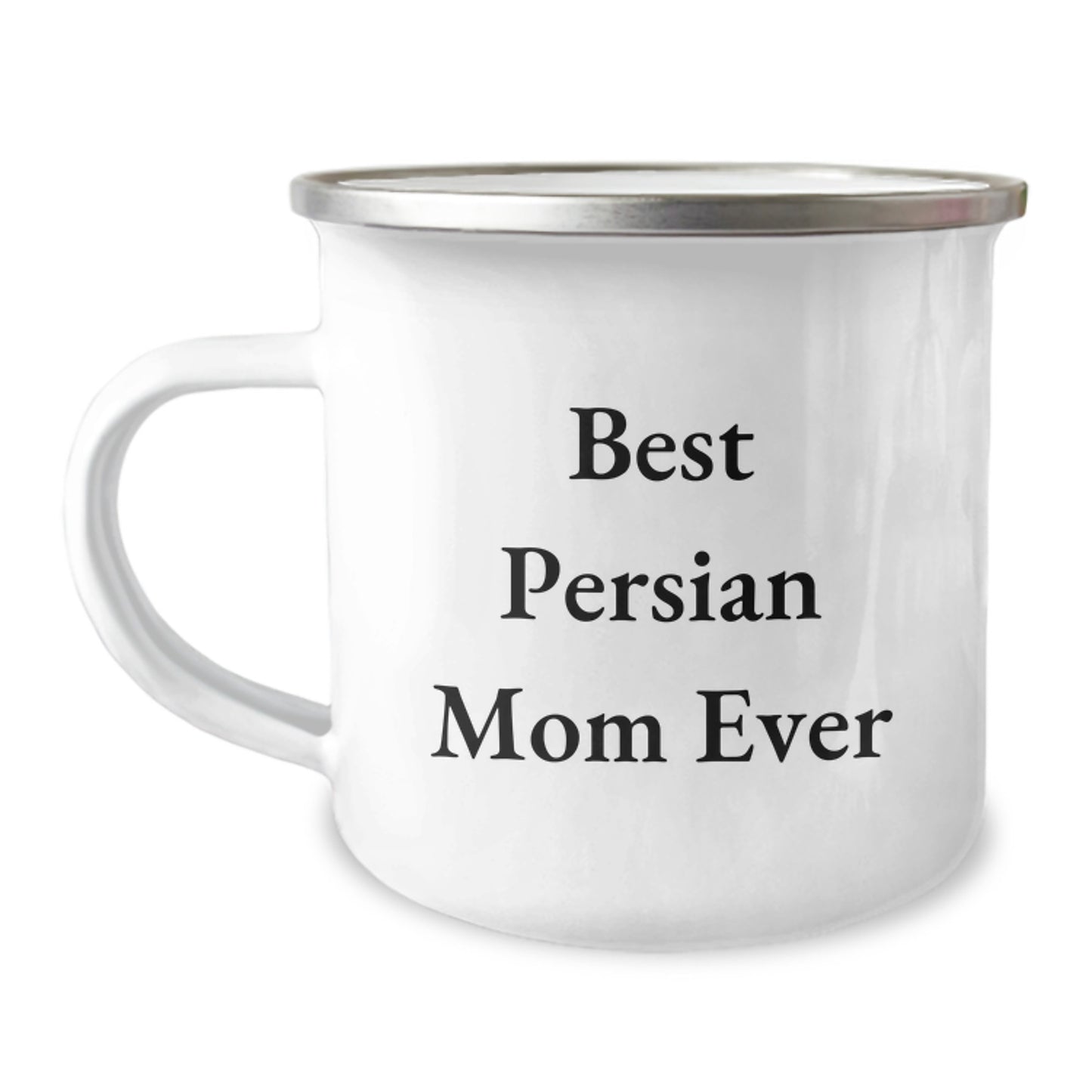 Funny Persian Cat Gifts for Best Mom Ever, Camping Mug for Graduation, Gifts from Family - Image 1