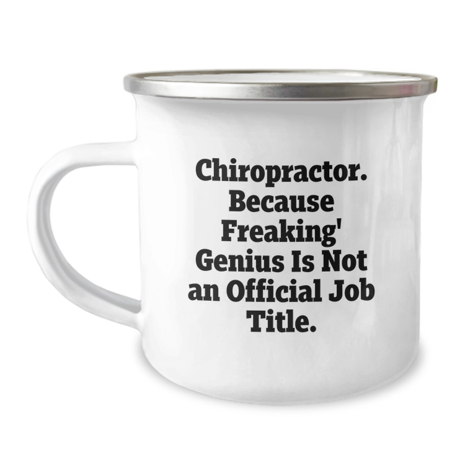 Funny Chiropractor Gifts for Him Birthday Unique Camping Mug Chiropractor Gifts from Friends - Image 1