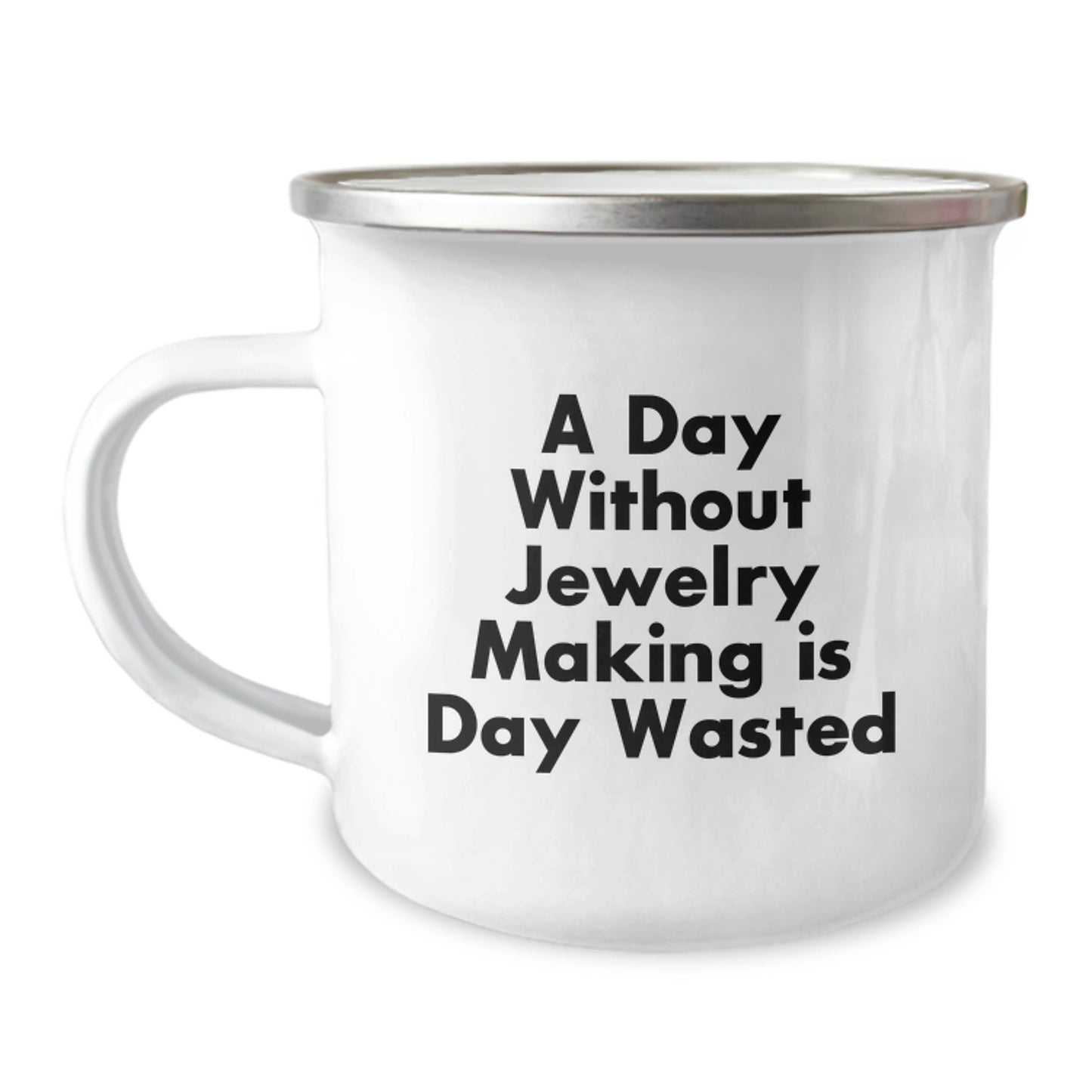 Jewelry Making Enthusiast Gifts from Friends - Funny, Inspirational Camping Mug for Women on Birthday, Gifts for Jewelry Making, Unique Birthday Unique Gifts - Image 1