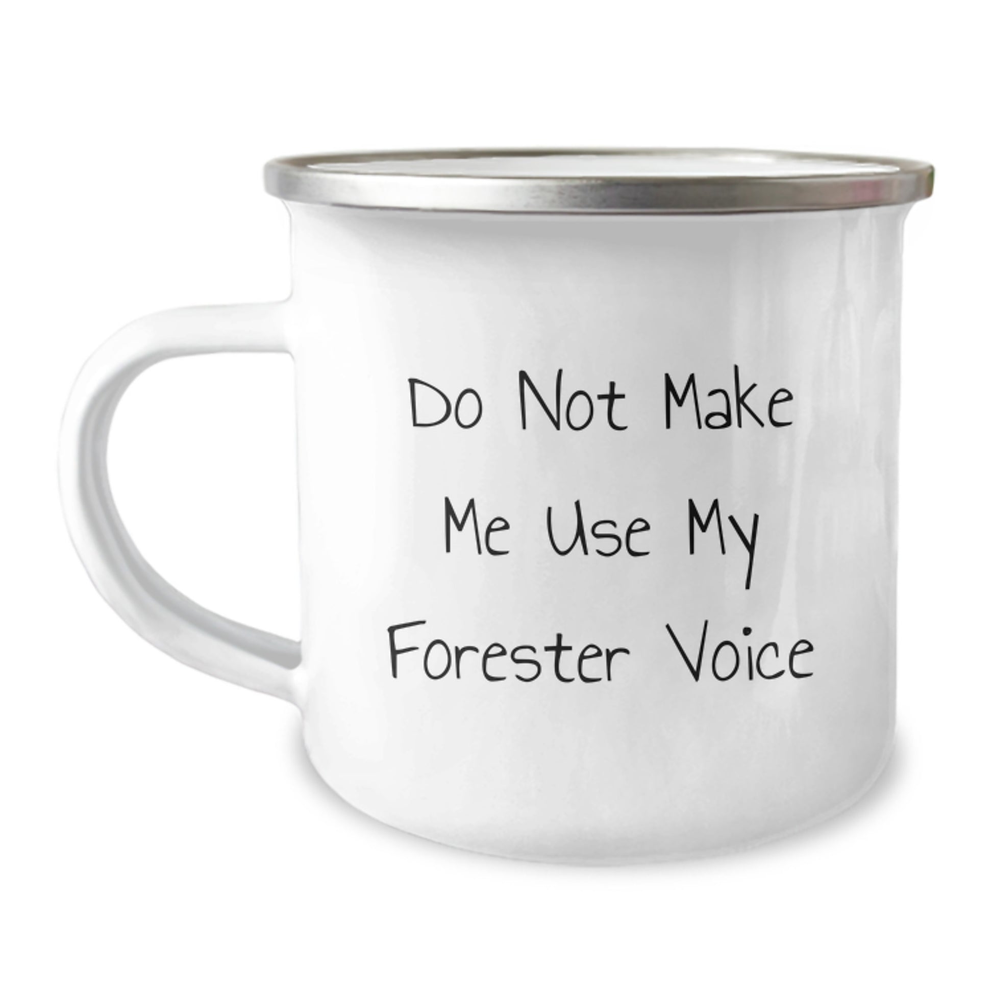 Forester Camping Mug Stainless Keepsake Birthday Gift for Him - Image 1