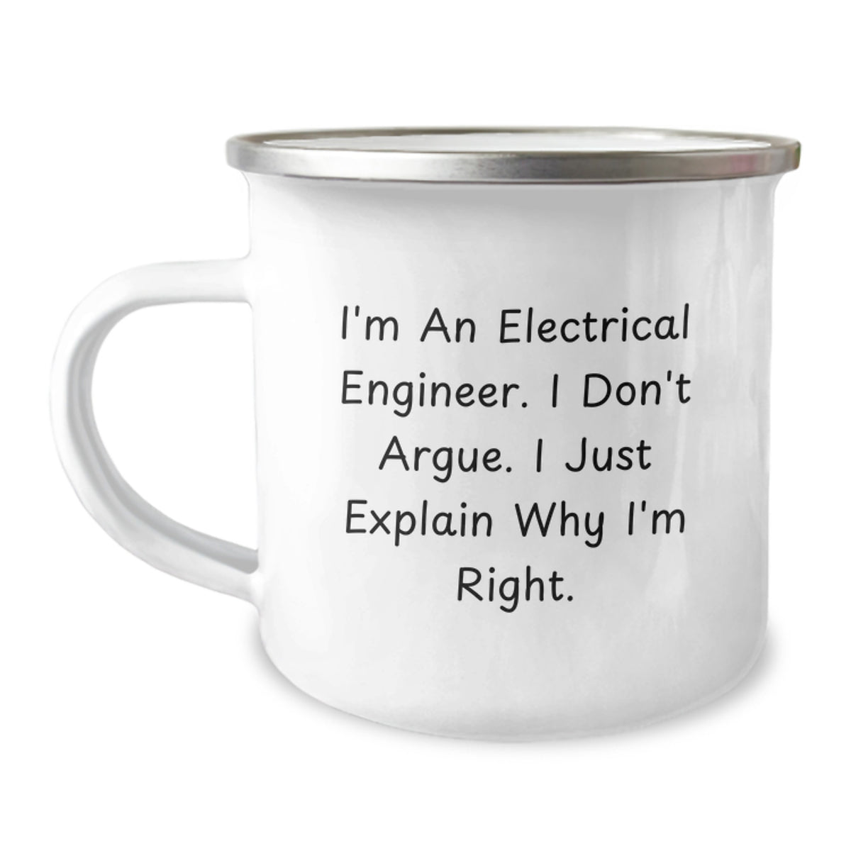 Electrical Engineer Camping Mug Essential Birthday Gift for Neighbors - Image 1