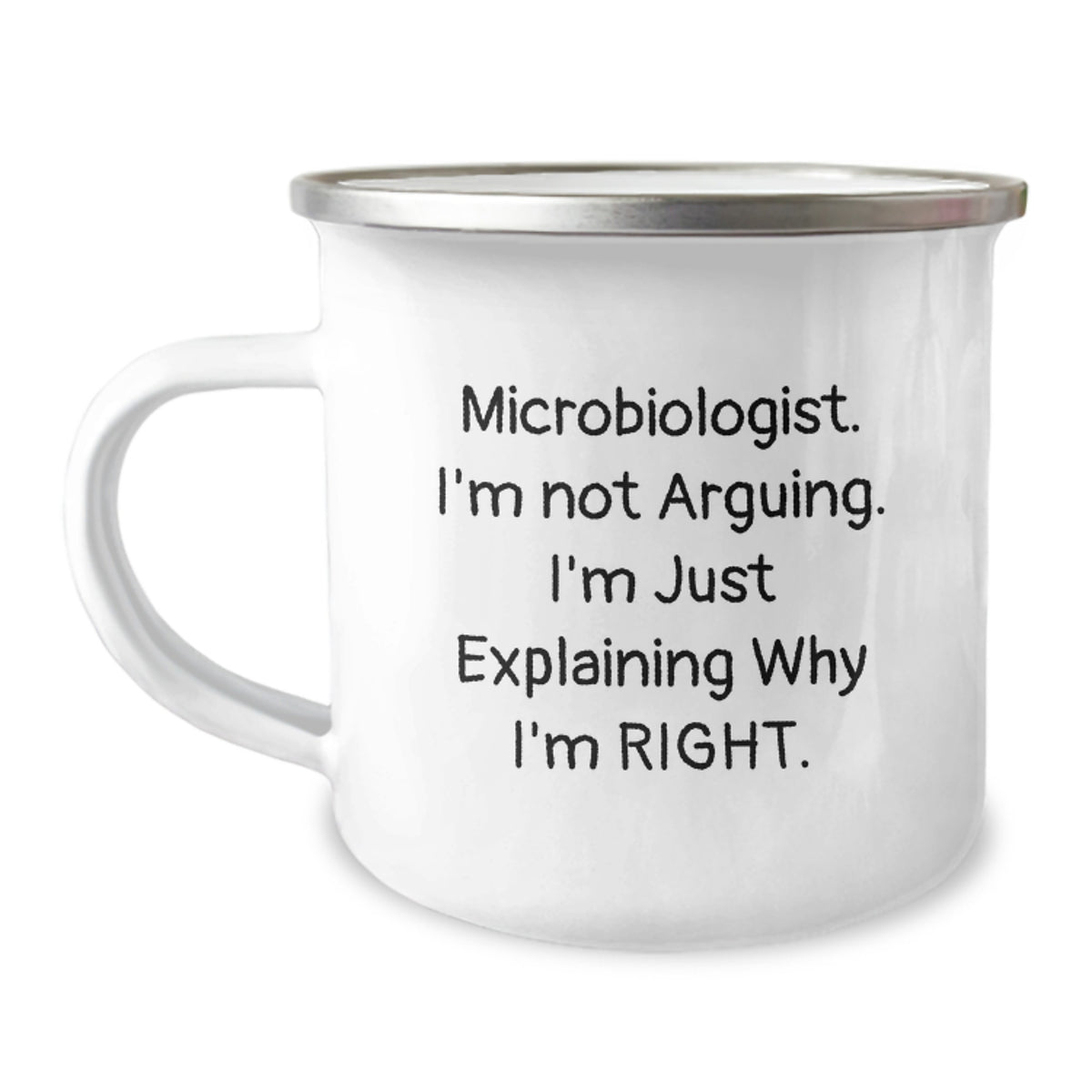 Premium Microbiologist Keepsake Camping Mug for Him Birthday Gift - Image 1