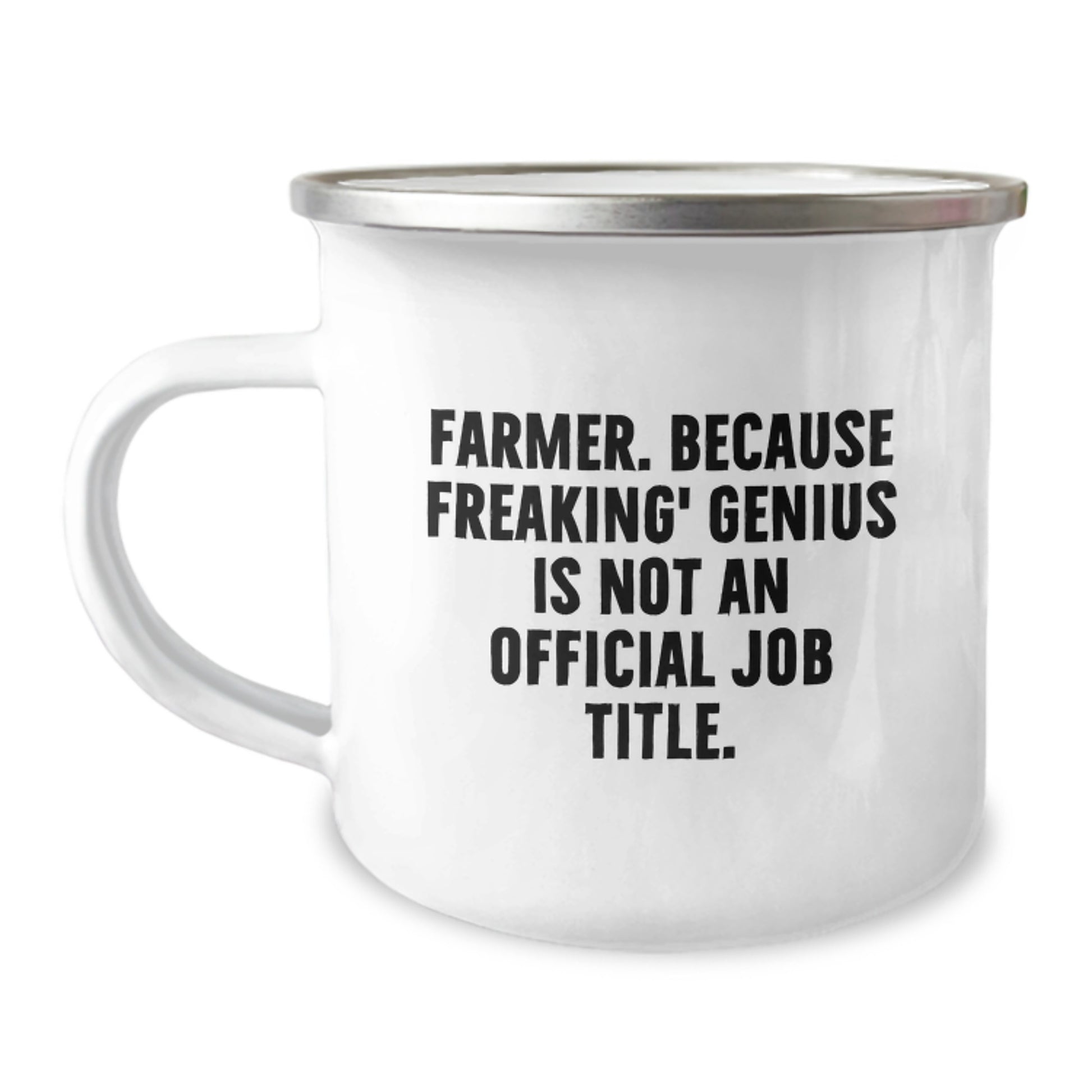 Funny Farmer Camping Mug Gifts from Friends, Unique Christmas Memorable Presents for Farmers, Inspirational Quote - Image 1